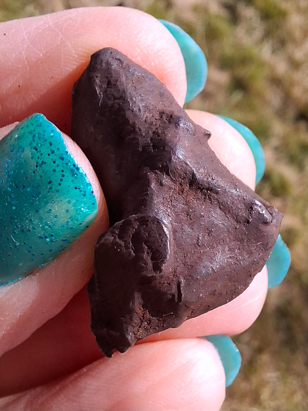 Gebel Kamil Iron Meteorite, 25.42g (Ref: K38)