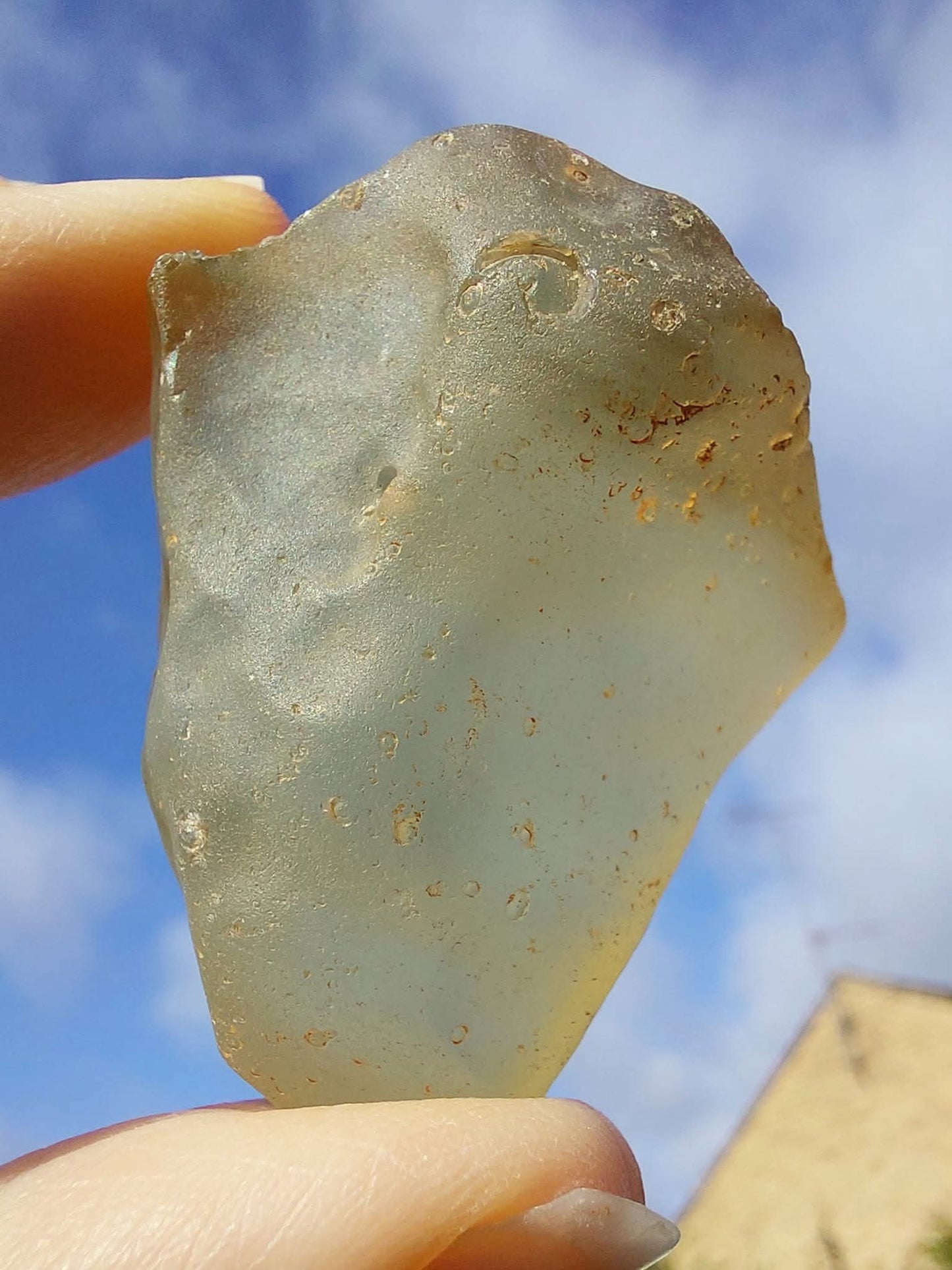 Libyan Desert Glass Piece, 29.87g, Tektite (Ref: LE238)