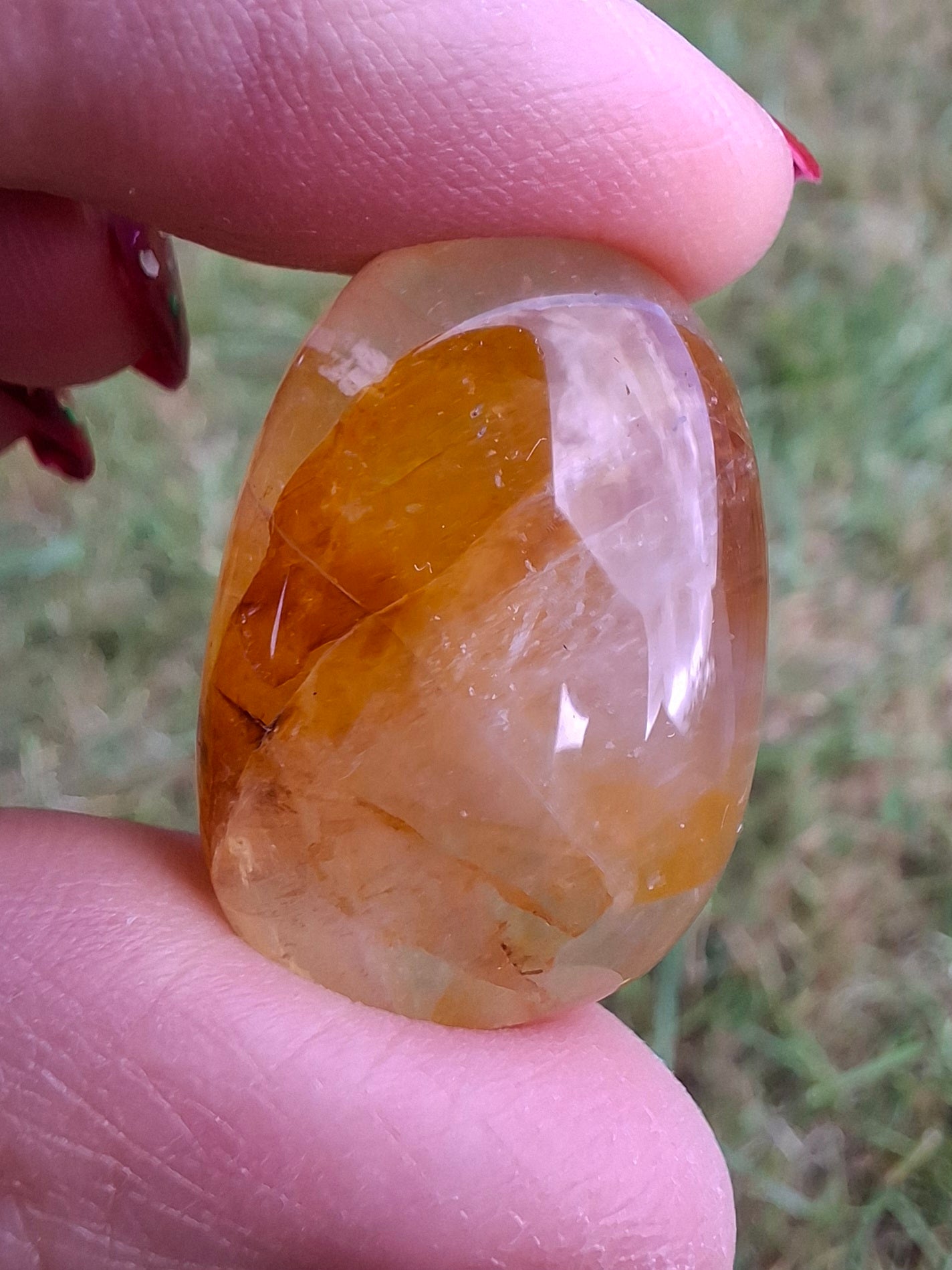 Golden Healer, Tumble Stone, Crystal (Ref: T190)