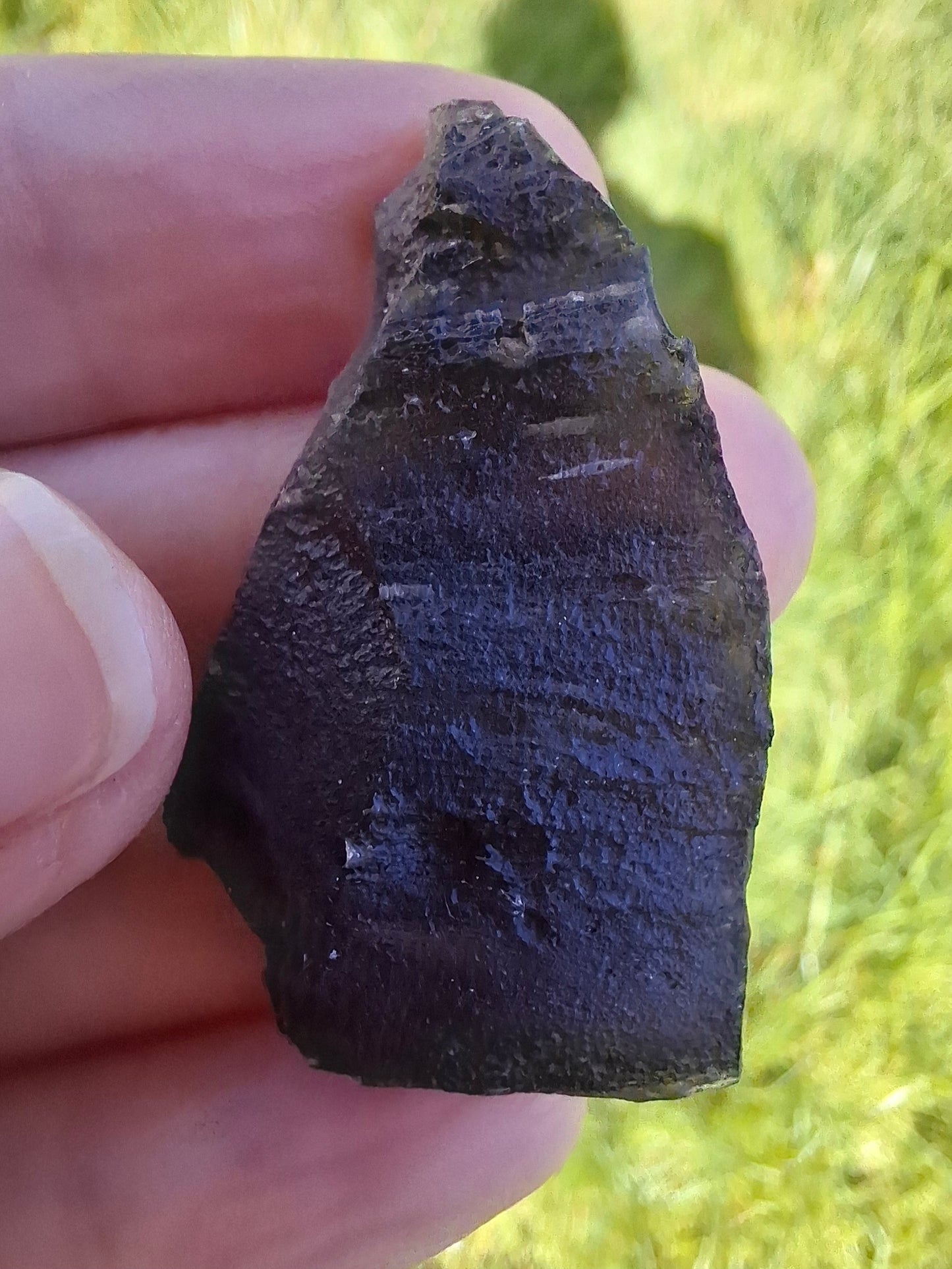 Moldavite Piece, JAKULE, 11.71g, Tektite (Ref: 1173)