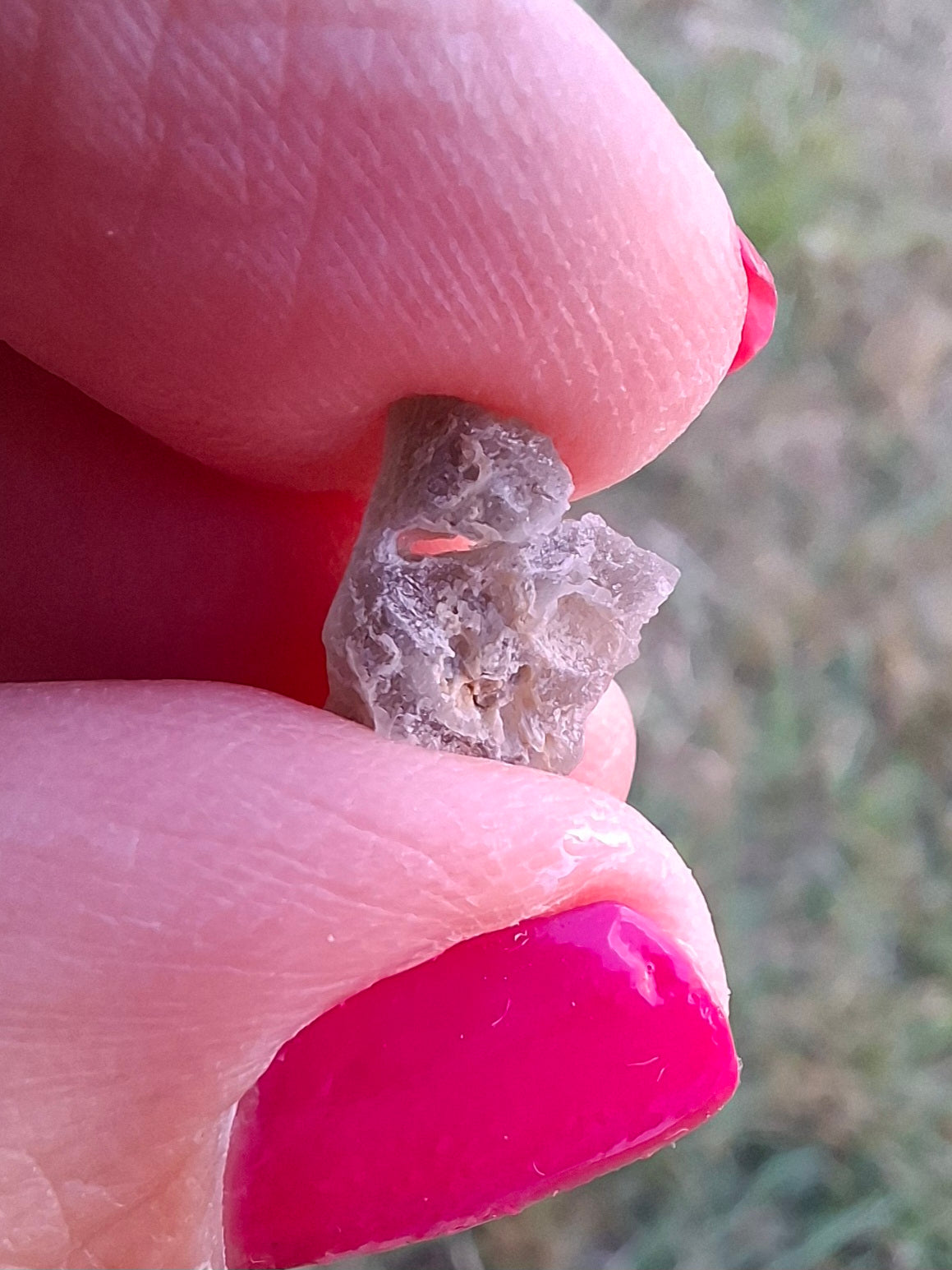 Moldavite Piece, SNOWFLAKE, FROSTED, BRUSNA, 0.31g, Tektite (Ref: 1500)