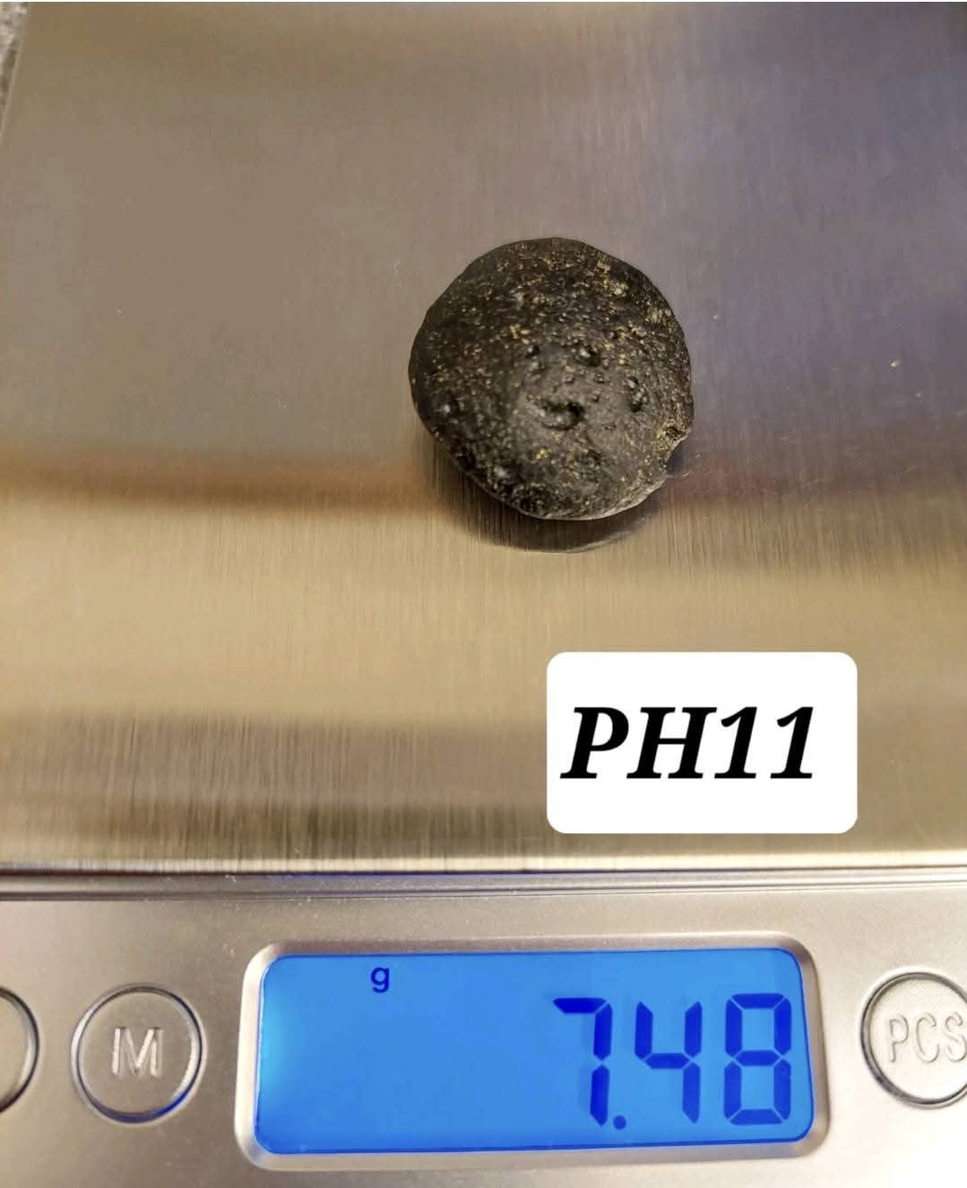 Philippinite (Rizalite), 7.48g, Tektite