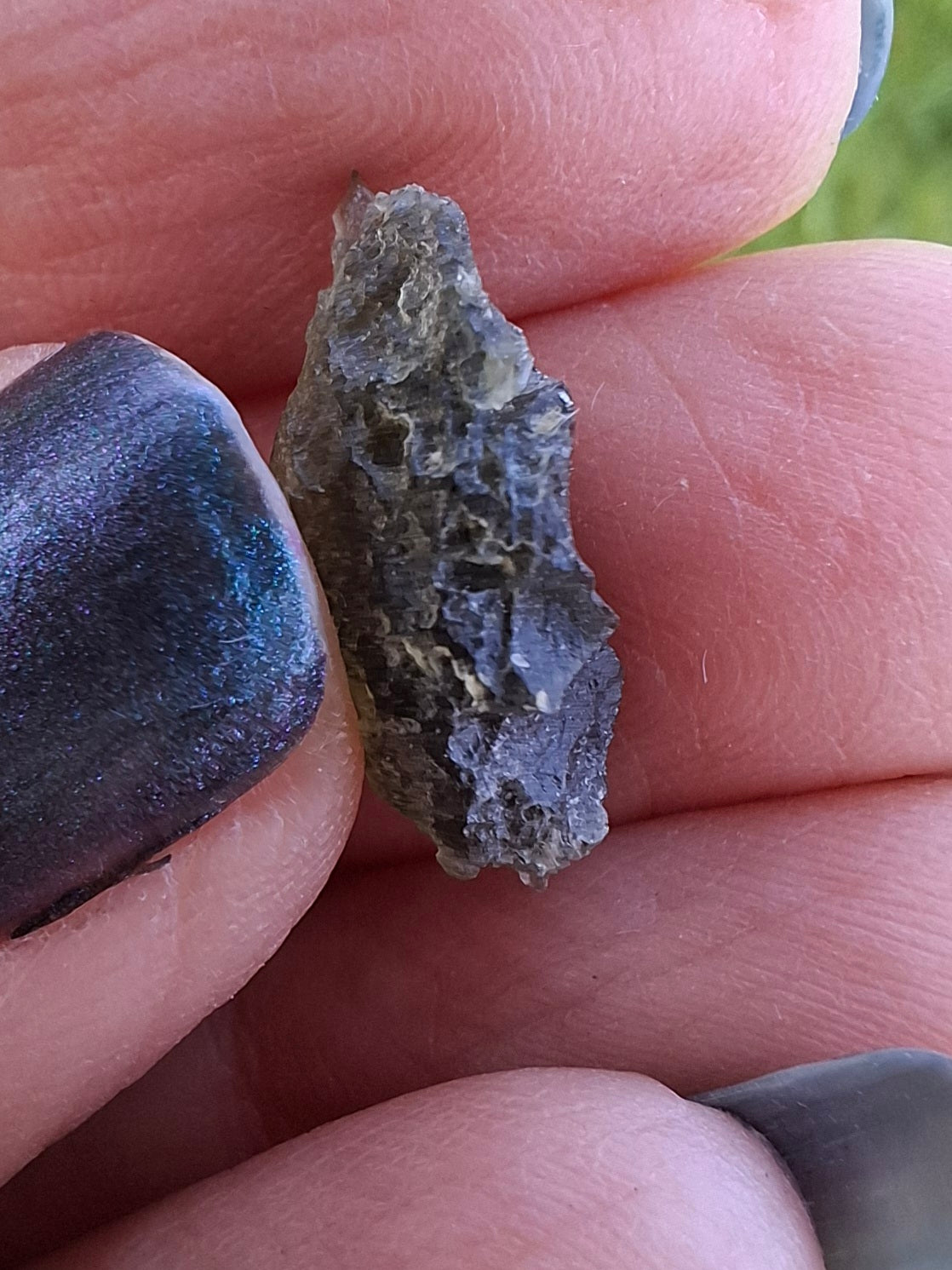 Moldavite Piece, 1.16g, Tektite (Ref: 1393)
