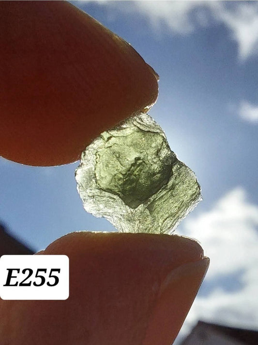Moldavite Piece, 0.54g, Tektite (Ref: E255)
