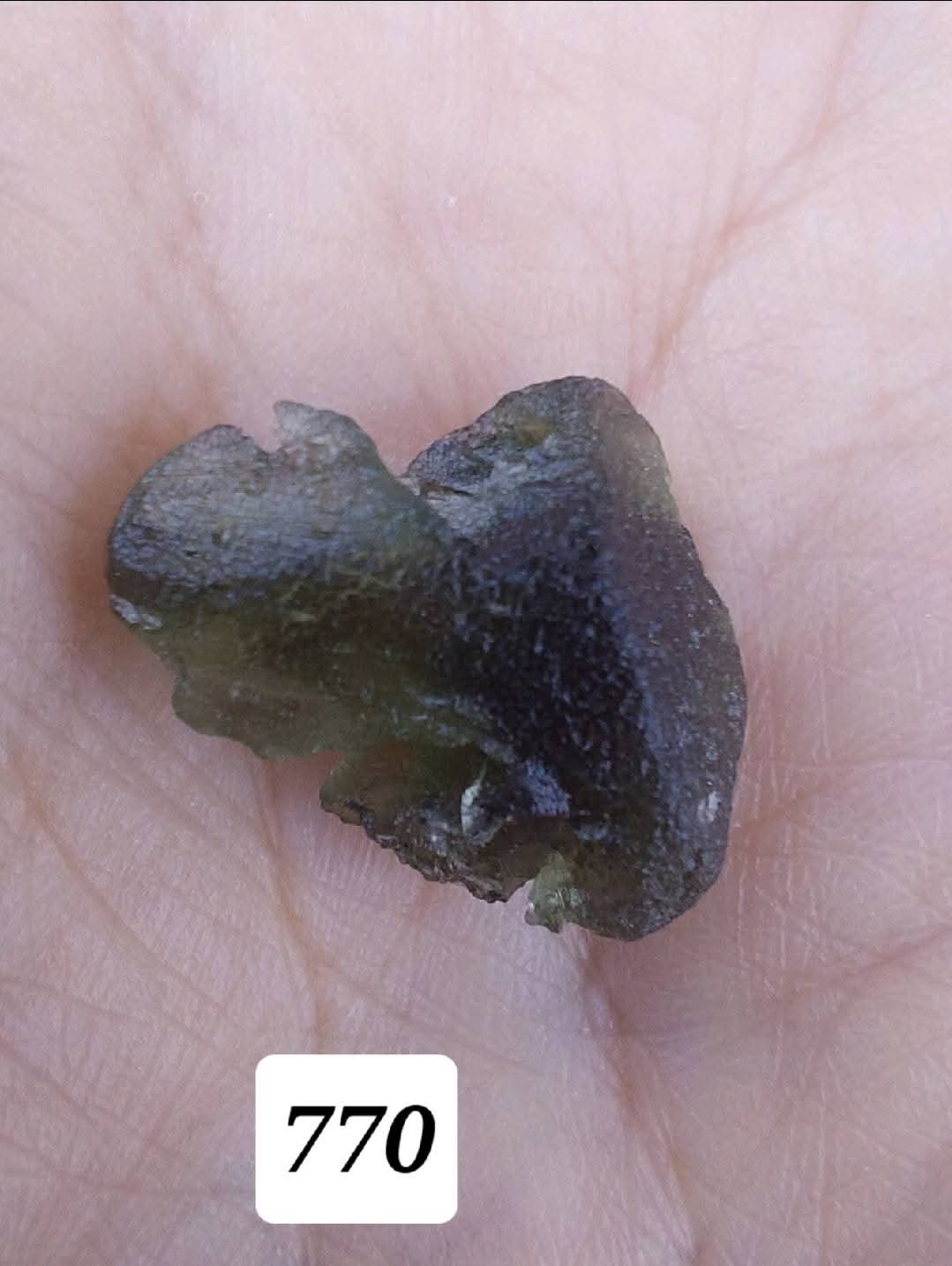 Moldavite Piece, 1.84g, Tektite (Ref: 770)