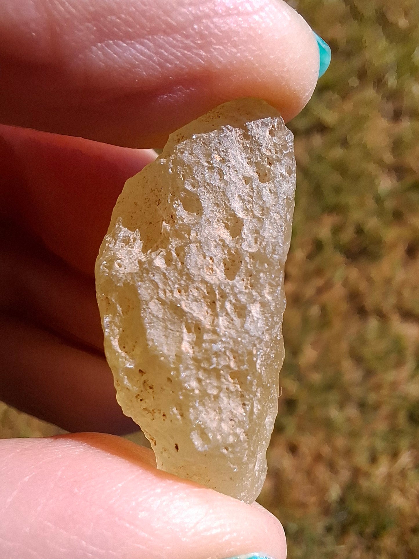 Libyan Desert Glass Piece, 10.15g, Tektite