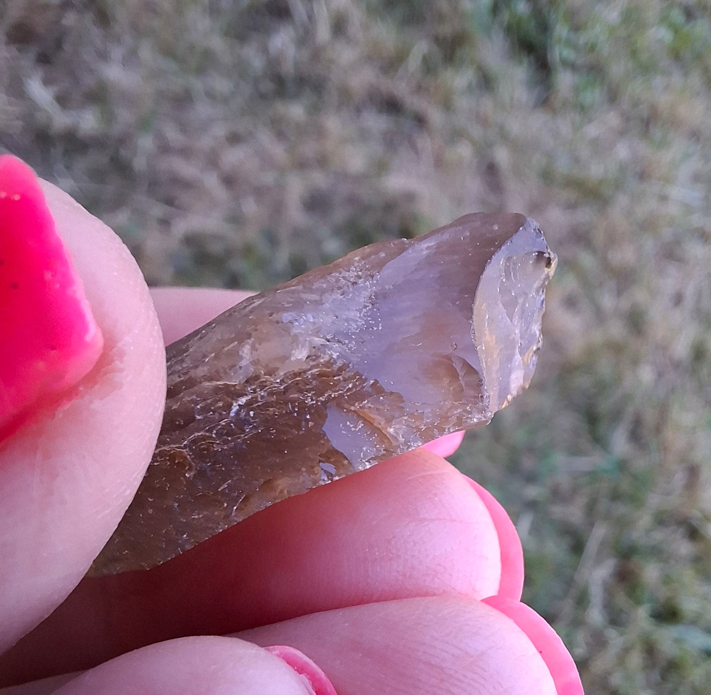 Libyan Desert Glass (darker) Piece, 8.34g, Tektite (Ref: L1370)