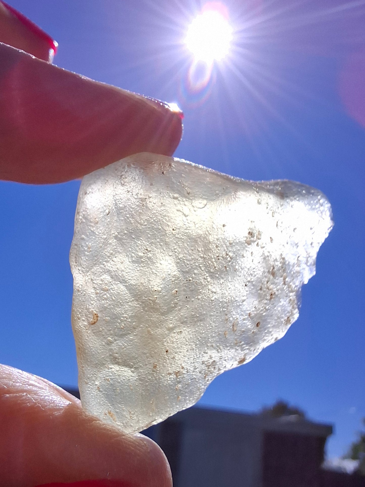 Libyan Desert Glass Piece, 11.78g, Tektite