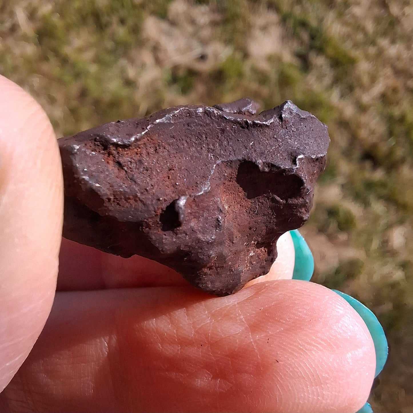 Gebel Kamil Iron Meteorite, 25.42g (Ref: K38)