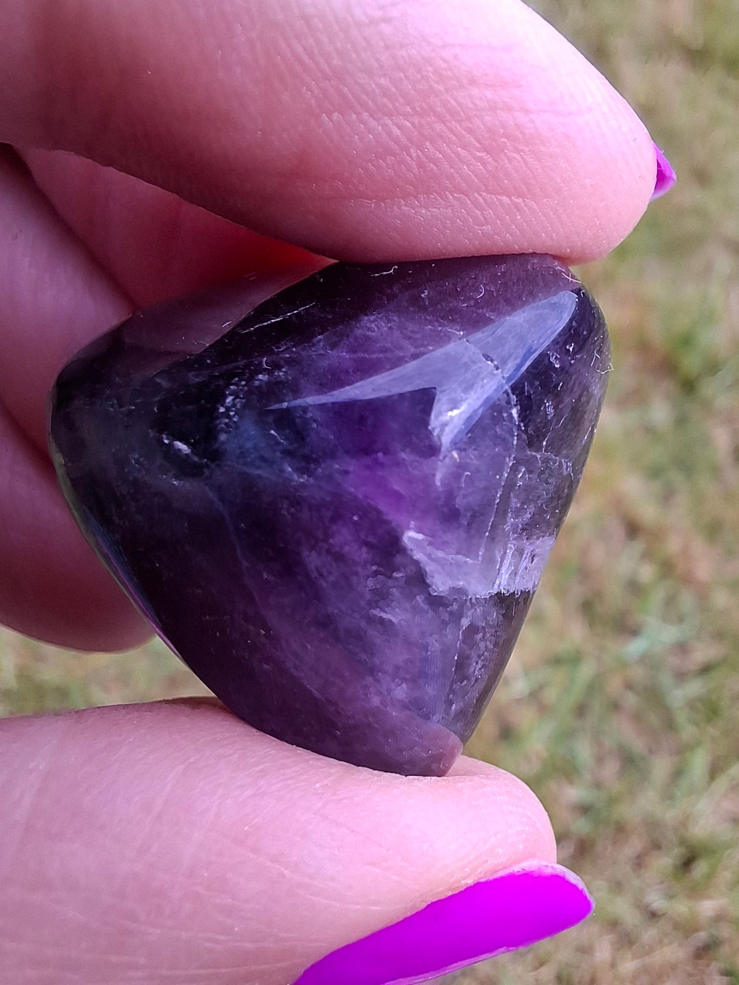 Fluorite, Tumble Stone, Crystal (Ref: T54)
