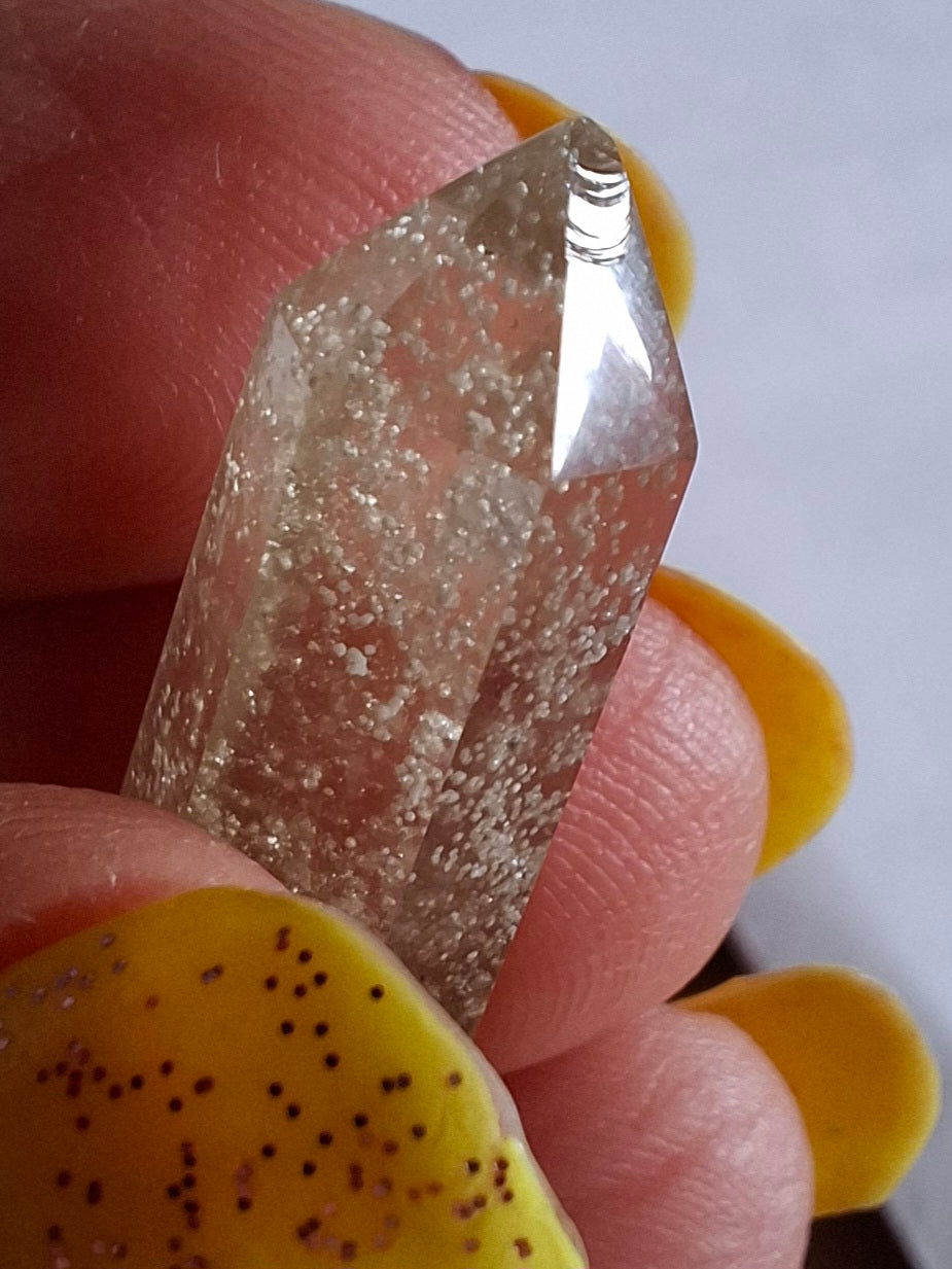 Libyan Desert Glass DT Carving, 3.94g, Tektite (Ref: LDT5)