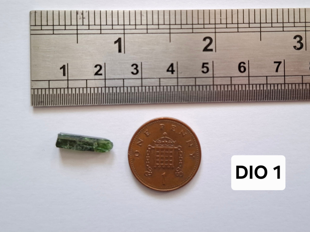 Diopside, 0.52g, Crystal (Ref: DIO1)