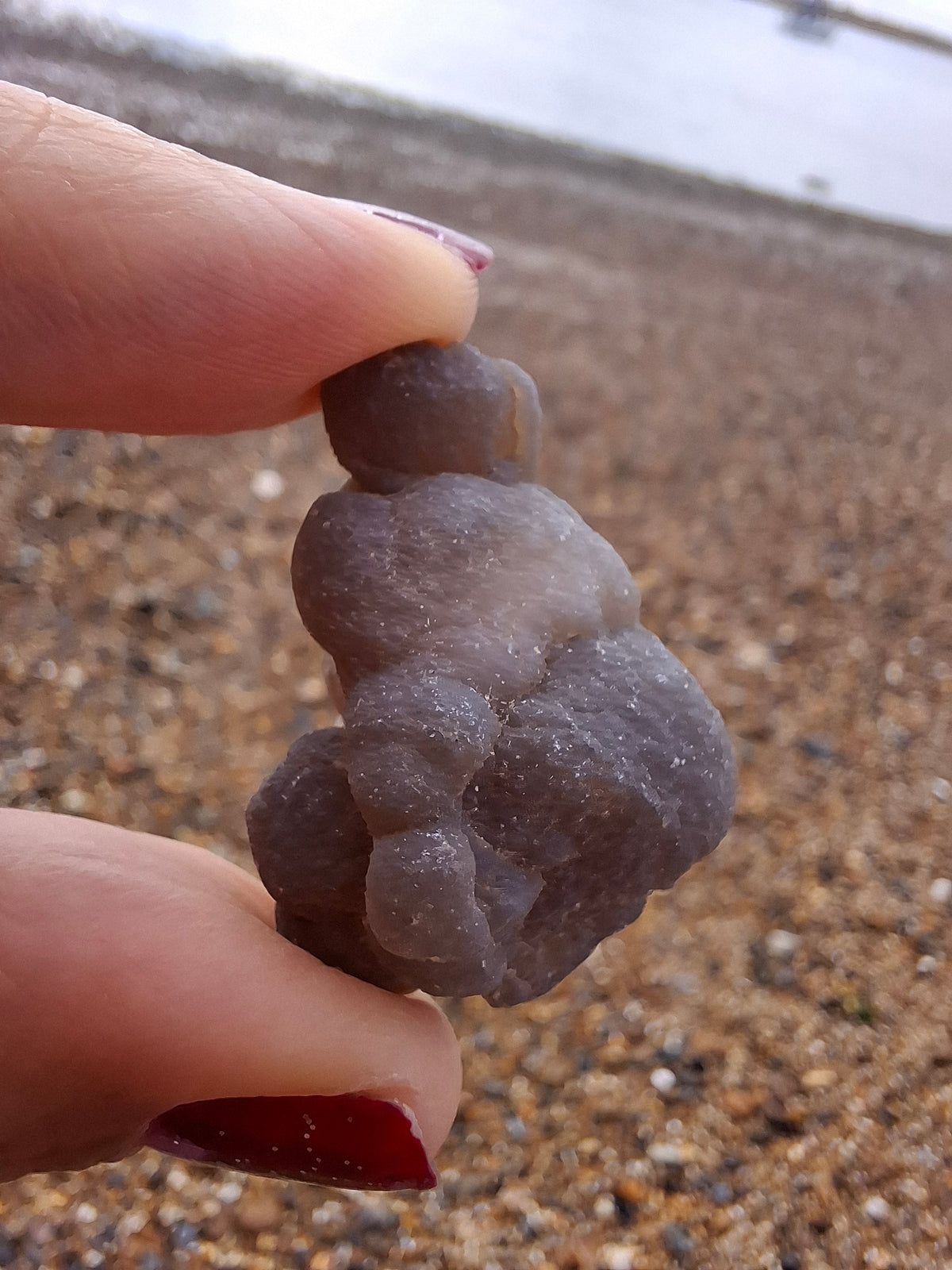 Nebula Chalcedony, 16.92g, Fossil (Ref: NC6)
