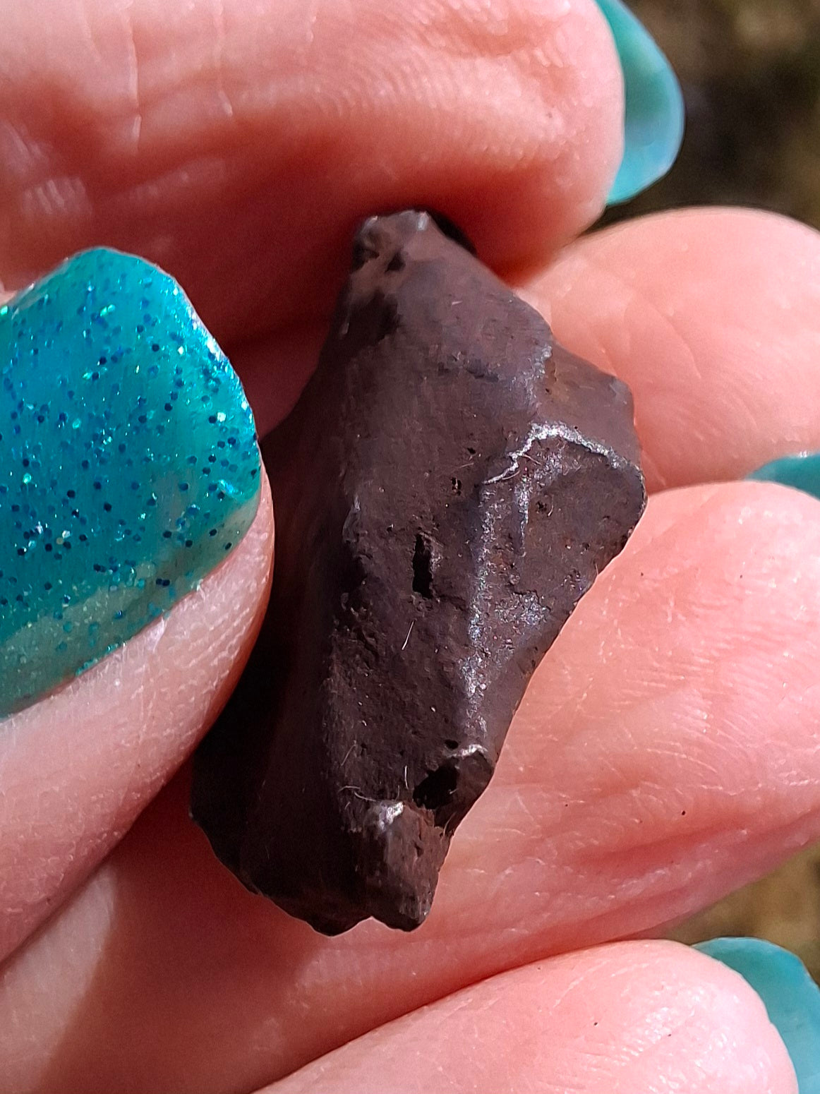 Gebel Kamil Iron Meteorite, 13.55g (Ref: K41)
