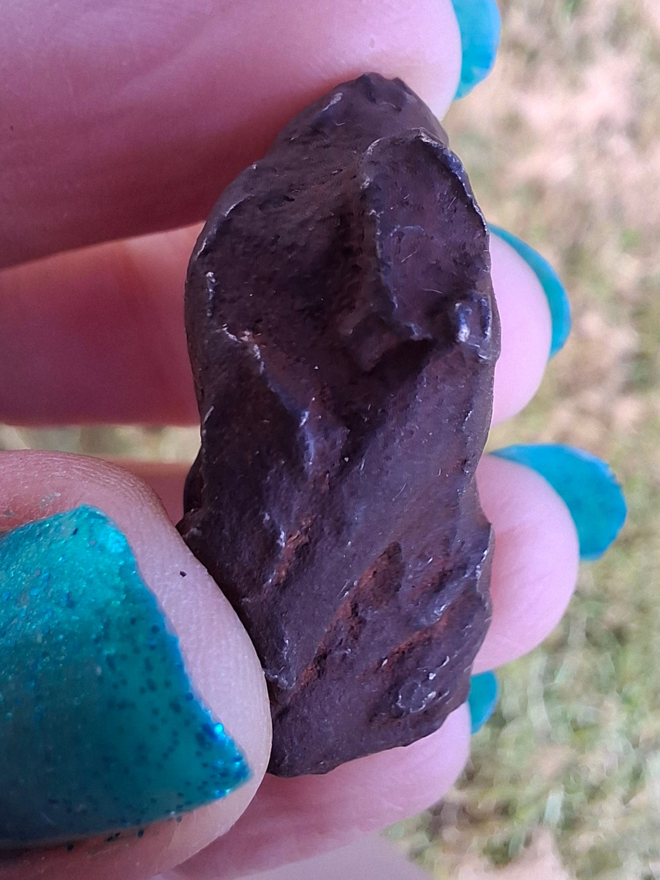 Gebel Kamil Iron Meteorite, 40.04g (Ref: K20)