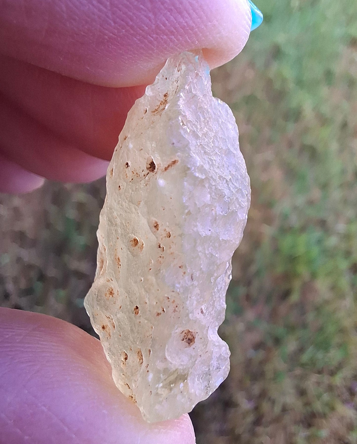 Libyan Desert Glass Piece 6.33g, Tektite