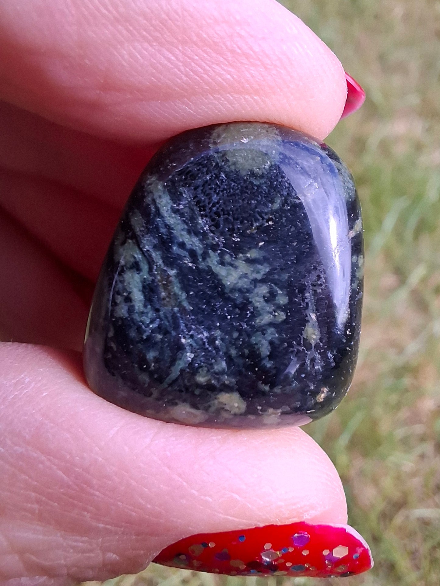 Kambaba Jasper, Tumble Stone, Crystal (Ref: T160)