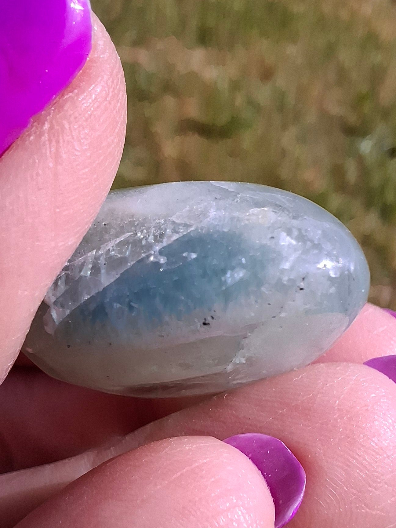 Fluorite, Tumble Stone, Crystal (Ref: T56)