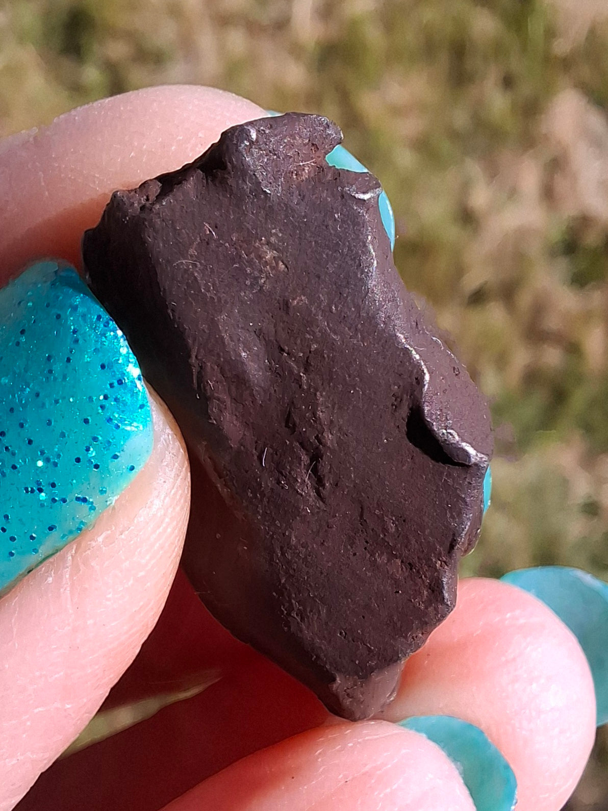 Gebel Kamil Iron Meteorite, 13.55g (Ref: K41)