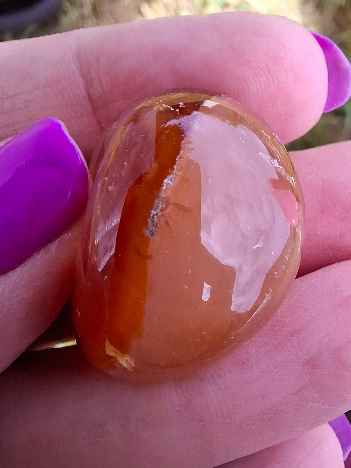 Carnelian, Tumble Stone, Crystal (Ref: T66)