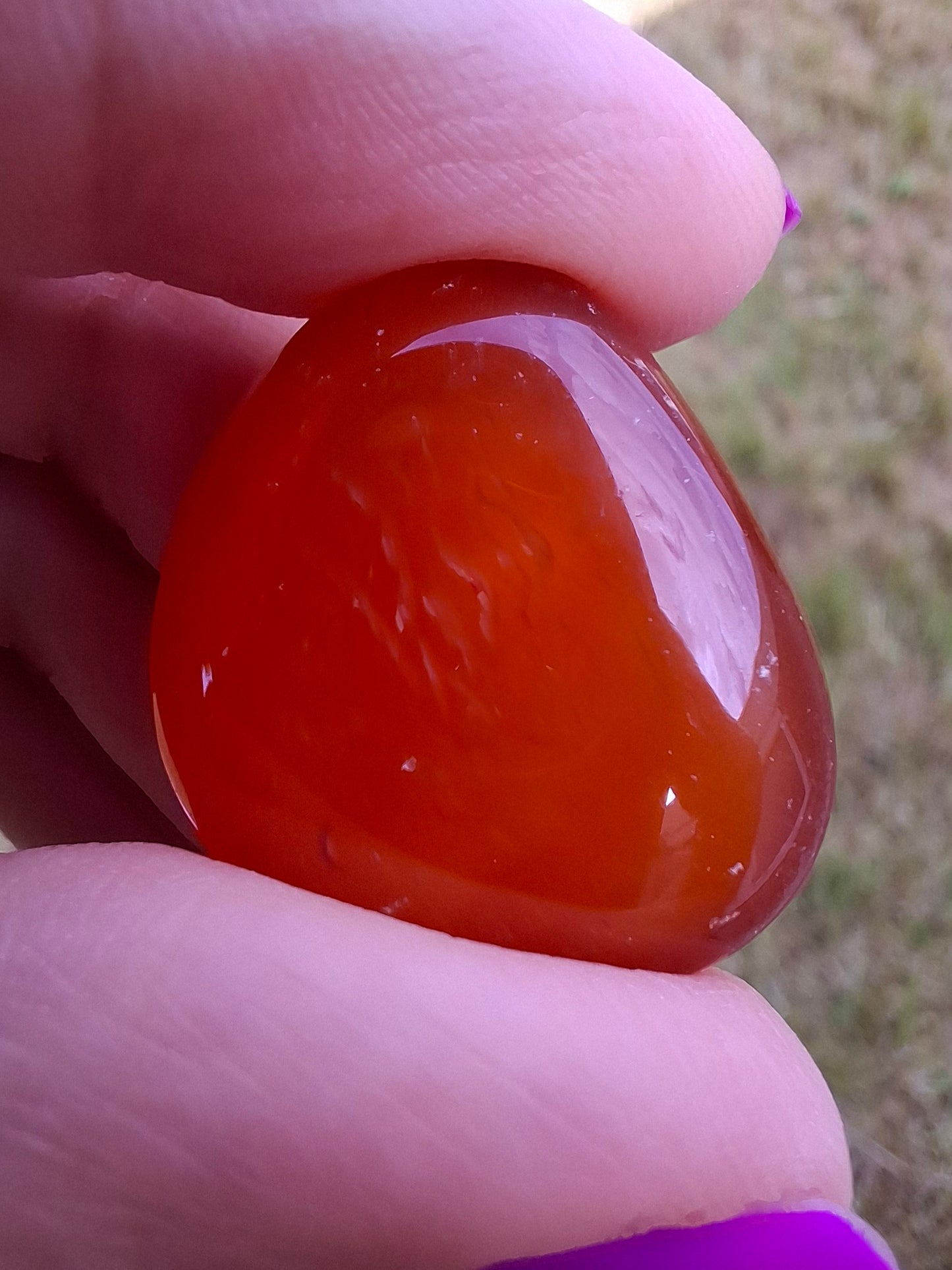 Carnelian, Tumble Stone, Crystal (Ref: T68)