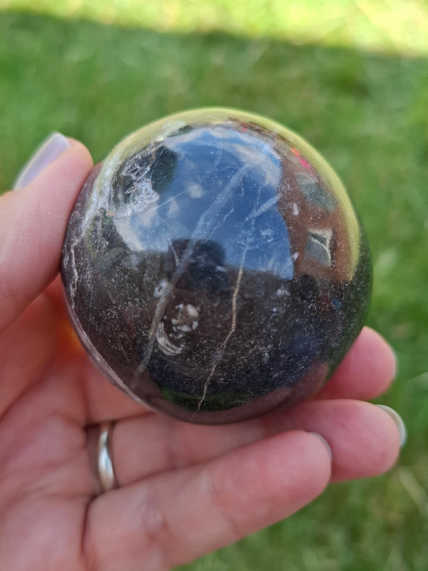 Orthoceras Sphere, Fossil (Ref: OS4)