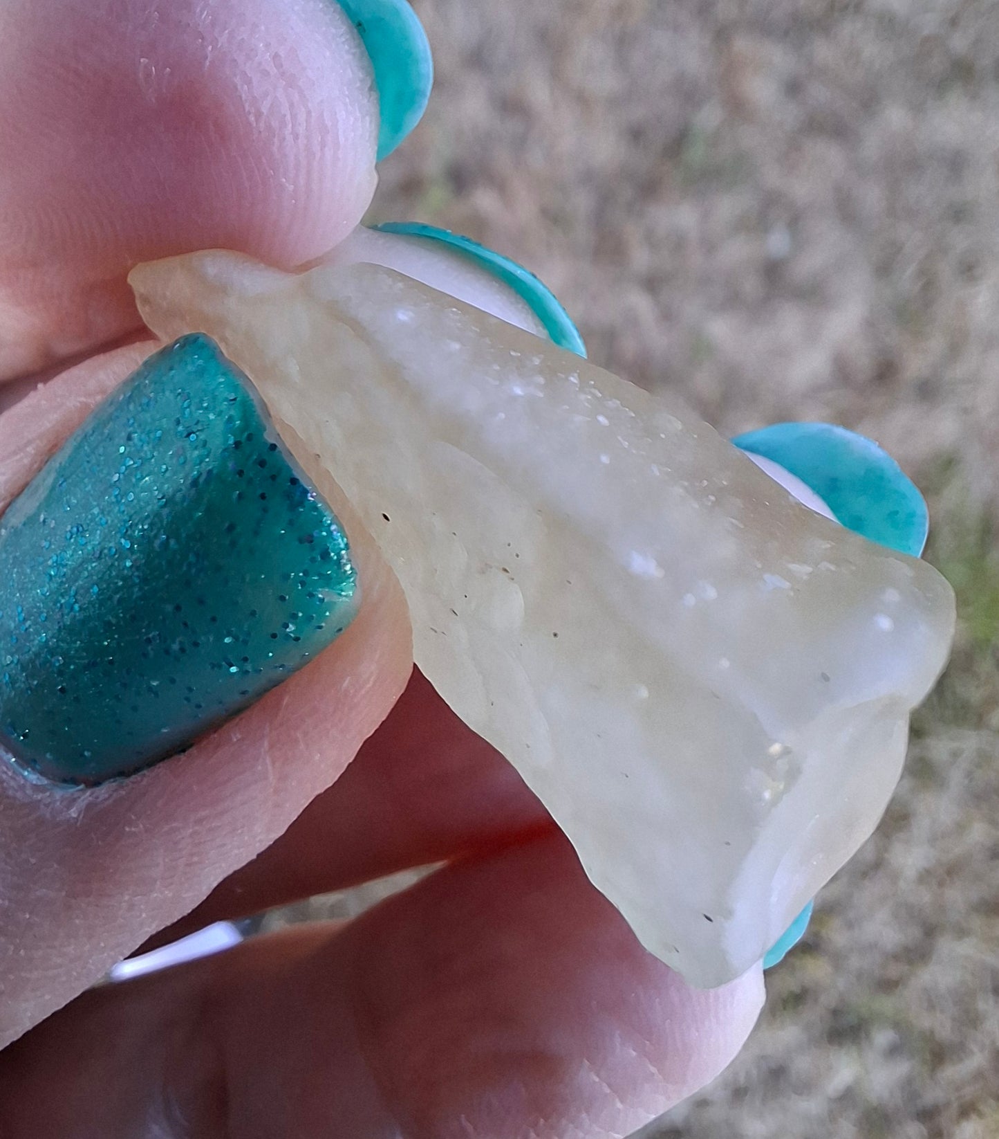 Libyan Desert Glass Piece, 6.49g, Tektite (Ref: LE277)