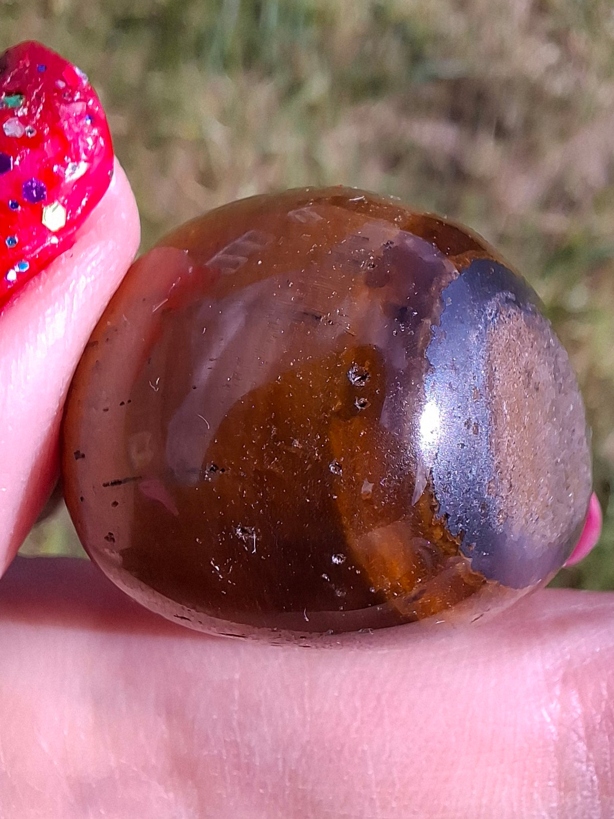 Tigers Eye, Tumble Stone, Crystal (Ref: T128)