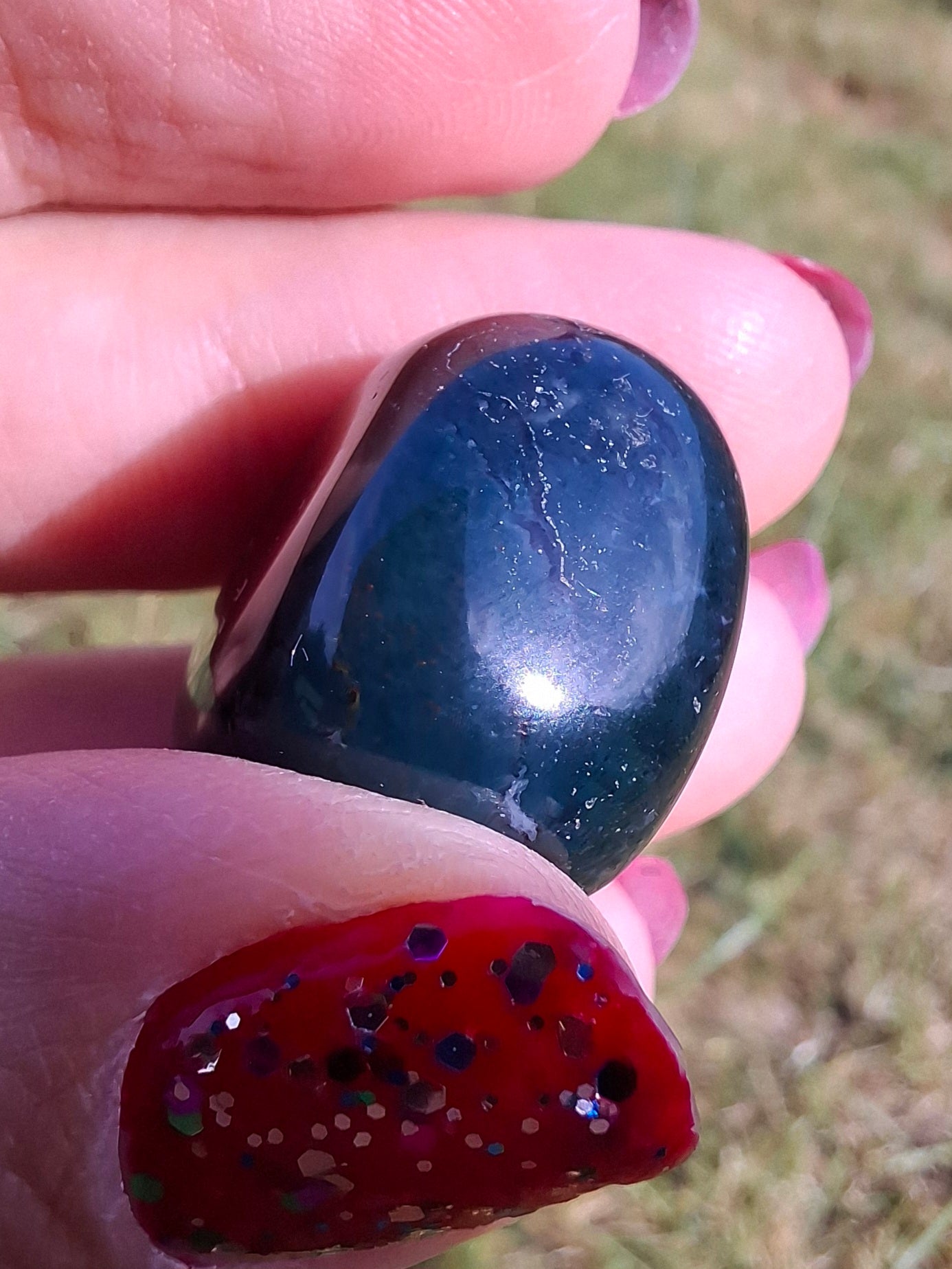 Ocean Jasper, Tumble Stone, Crystal (Ref: T197)