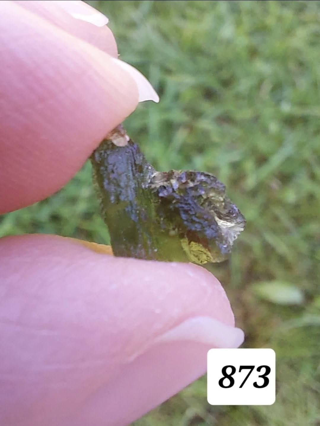 Moldavite Piece, 0.51g, Tektite (Ref: 873)