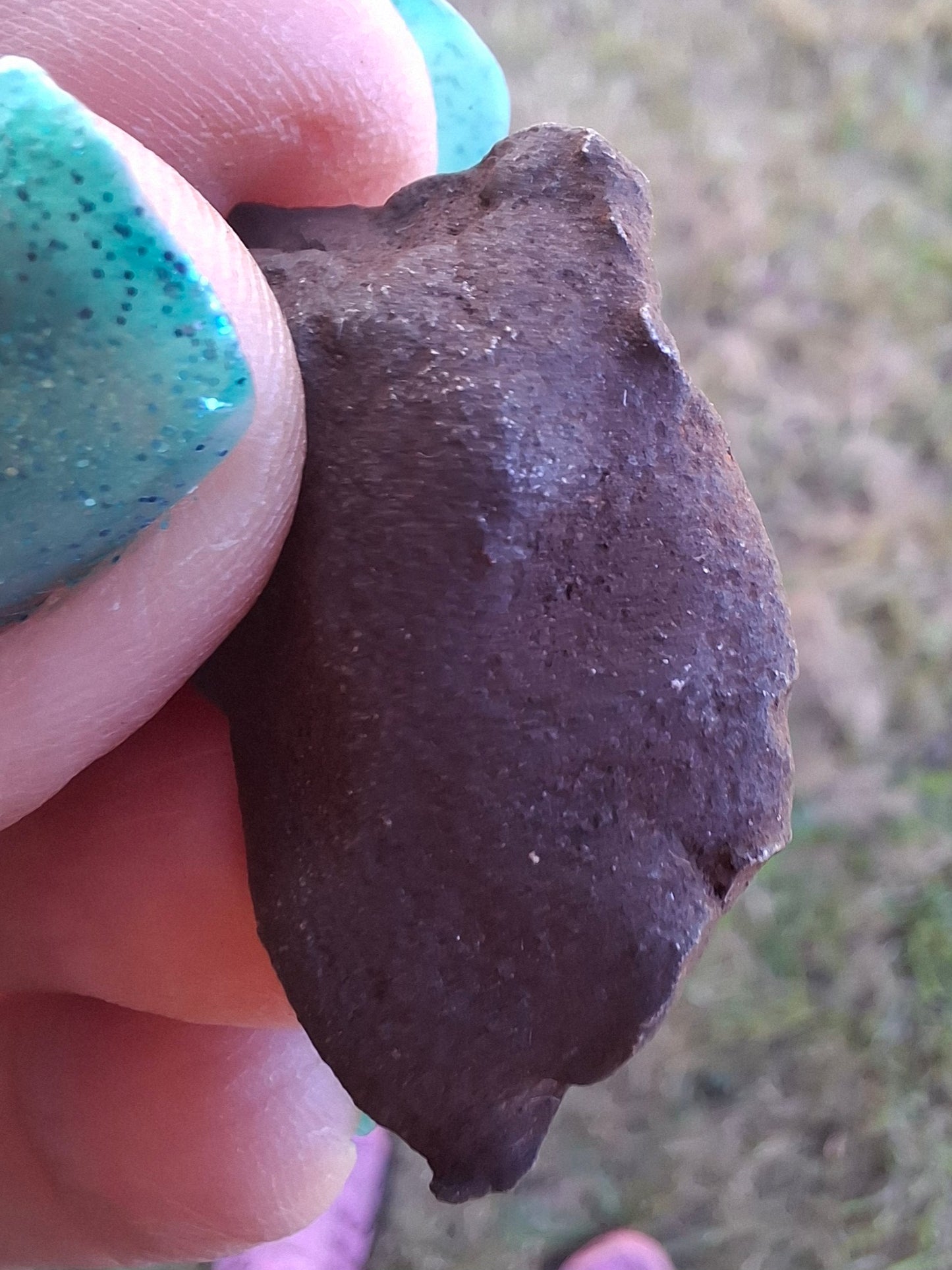 Gebel Kamil Iron Meteorite, 17.54g (Ref: K49)