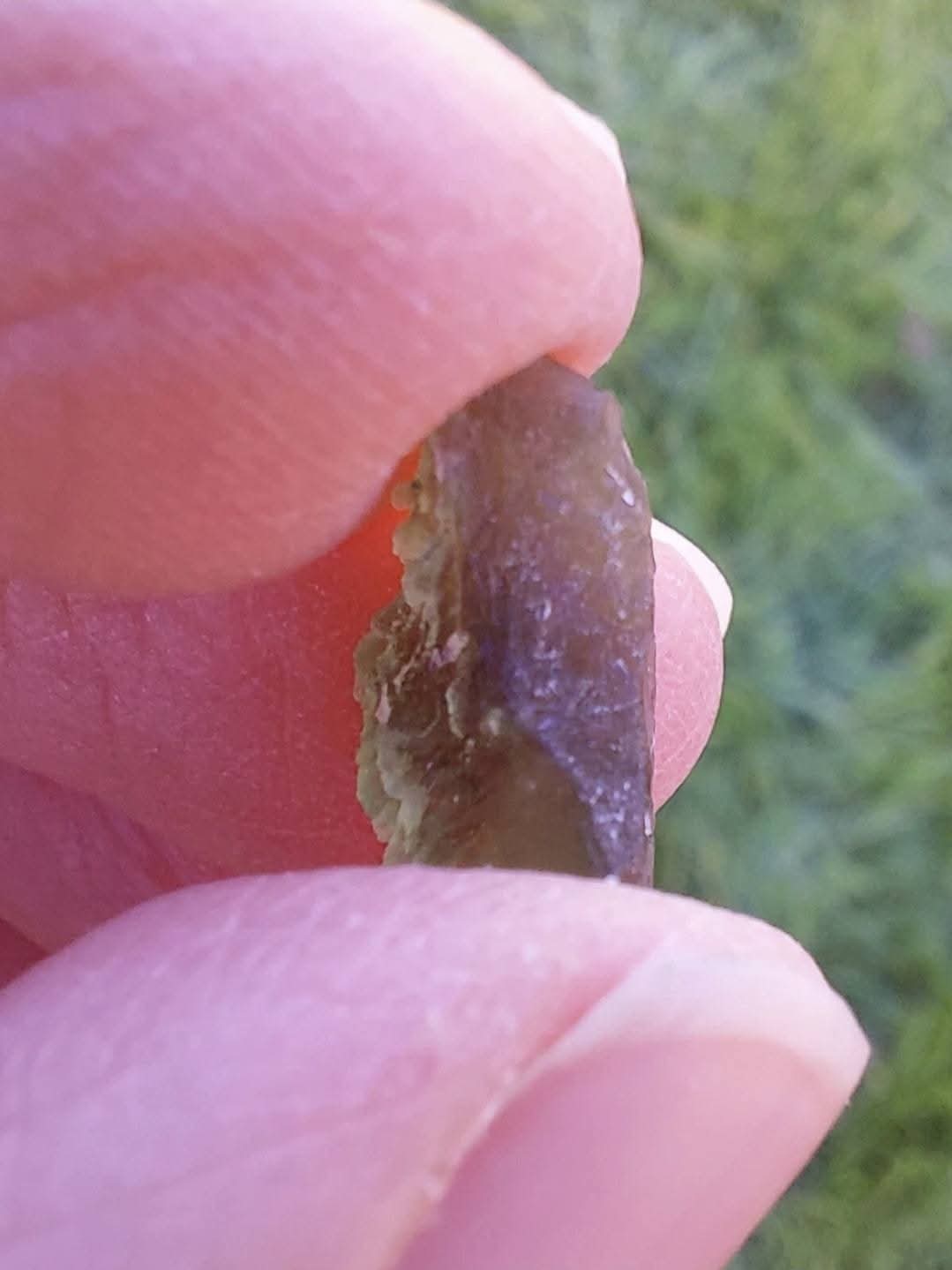 Moldavite Piece, 0.62g, Tektite (Ref: 955)