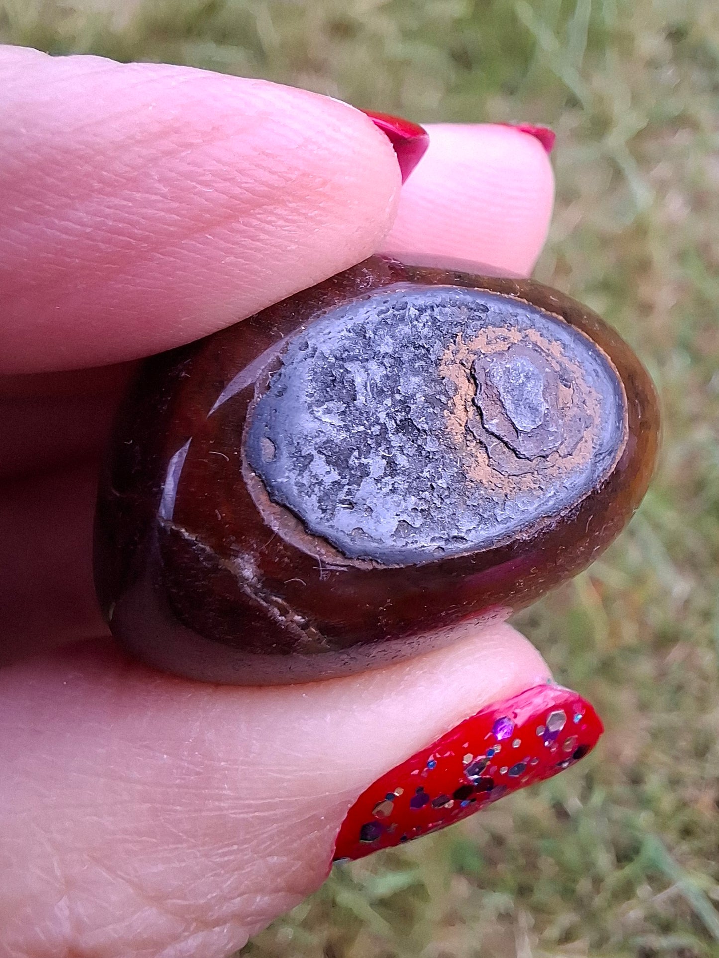 Tigers Eye, Tumble Stone, Crystal (Ref: T136)