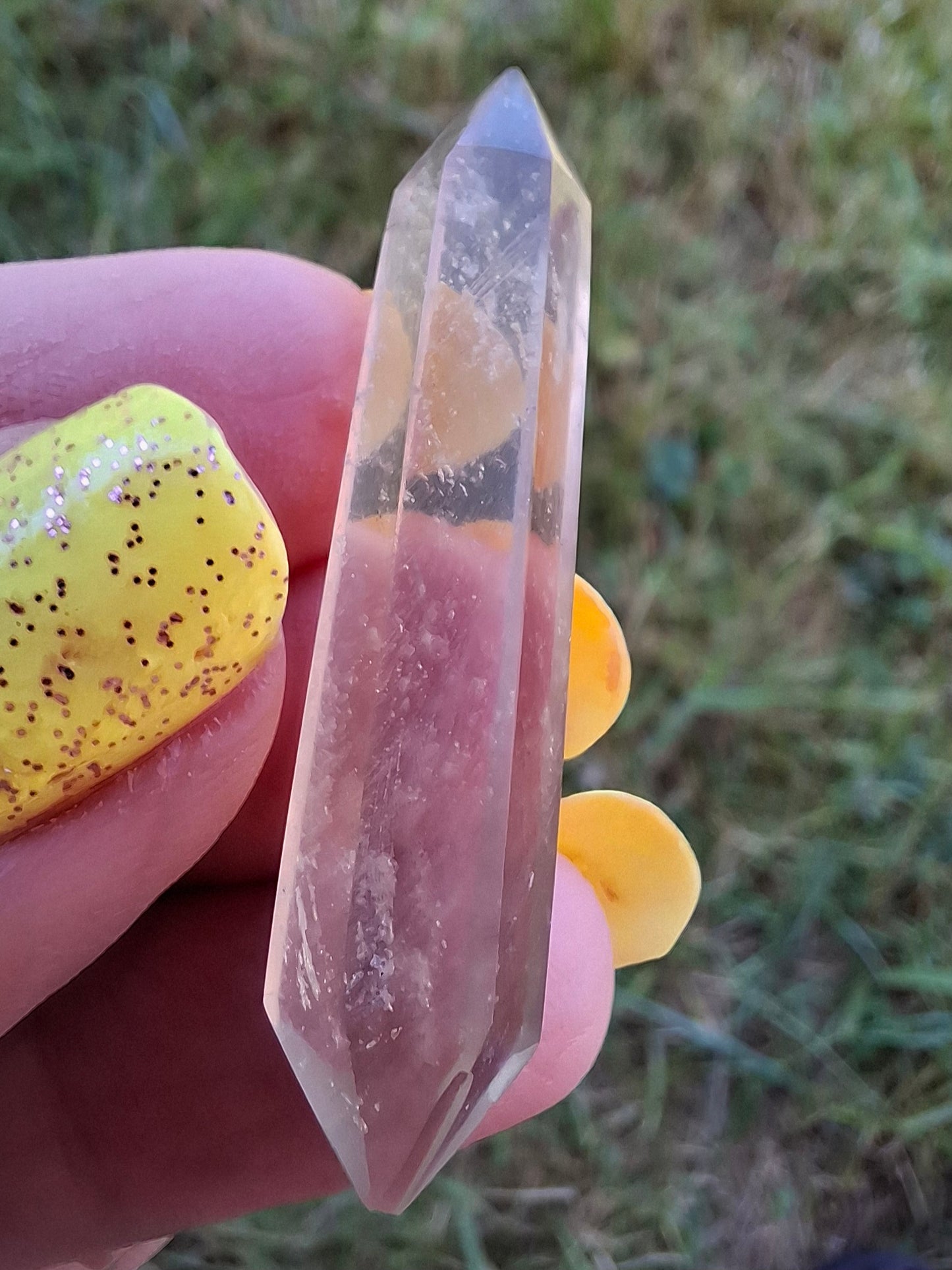 Libyan Desert Glass DT Carving, 3.93g, Tektite (Ref: LDT3)