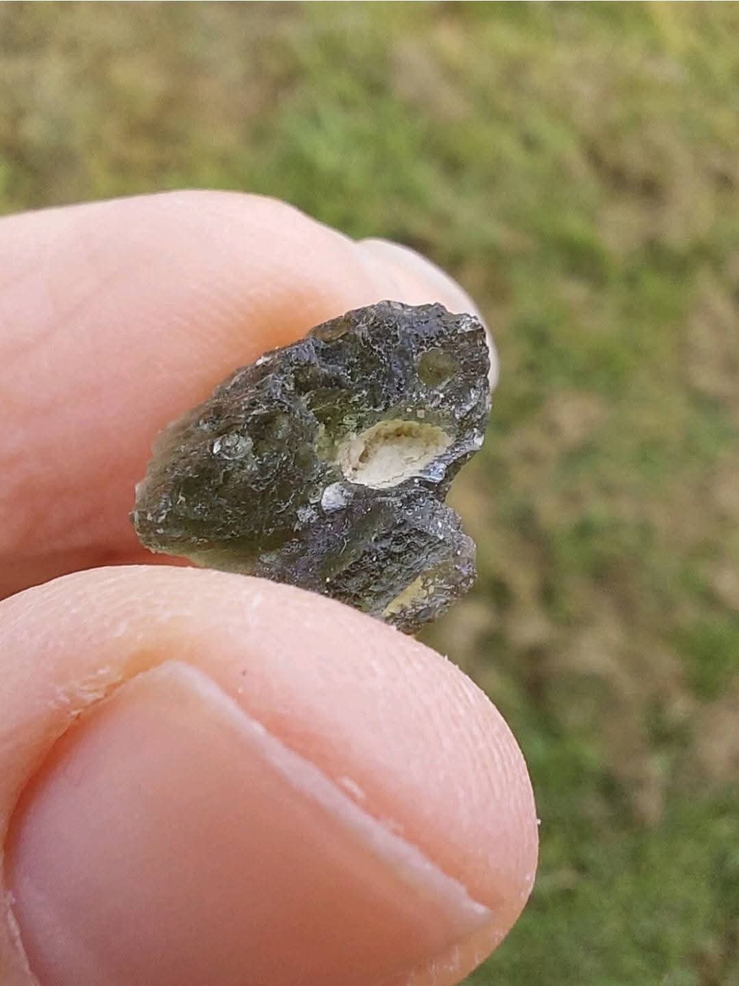 Moldavite Piece, 1.64g, Tektite (Ref 889)