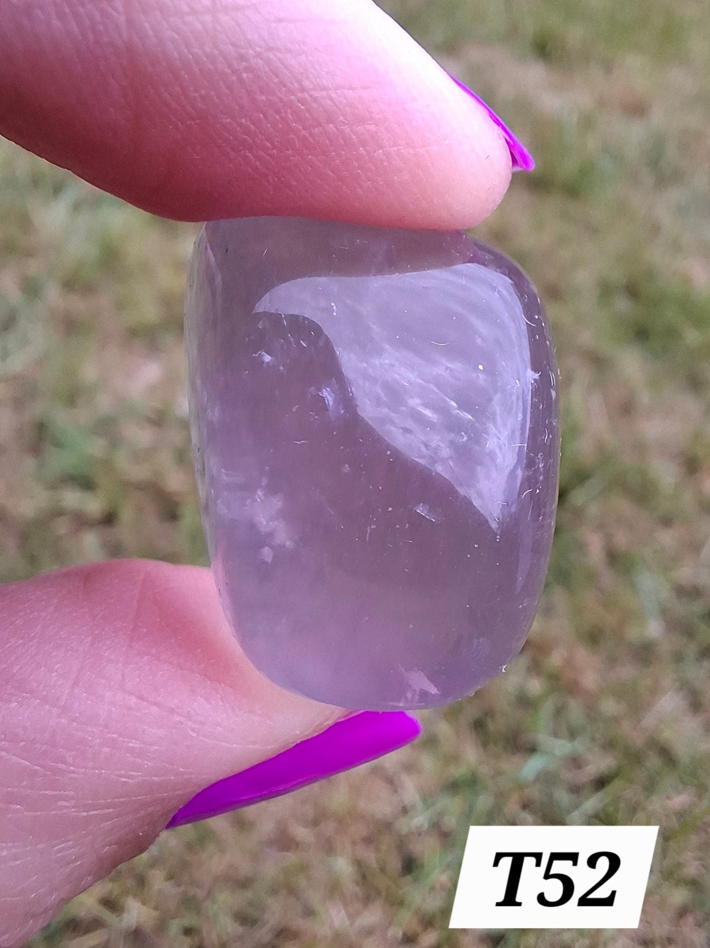 Fluorite, Tumble Stone, Crystal (Ref: T52)