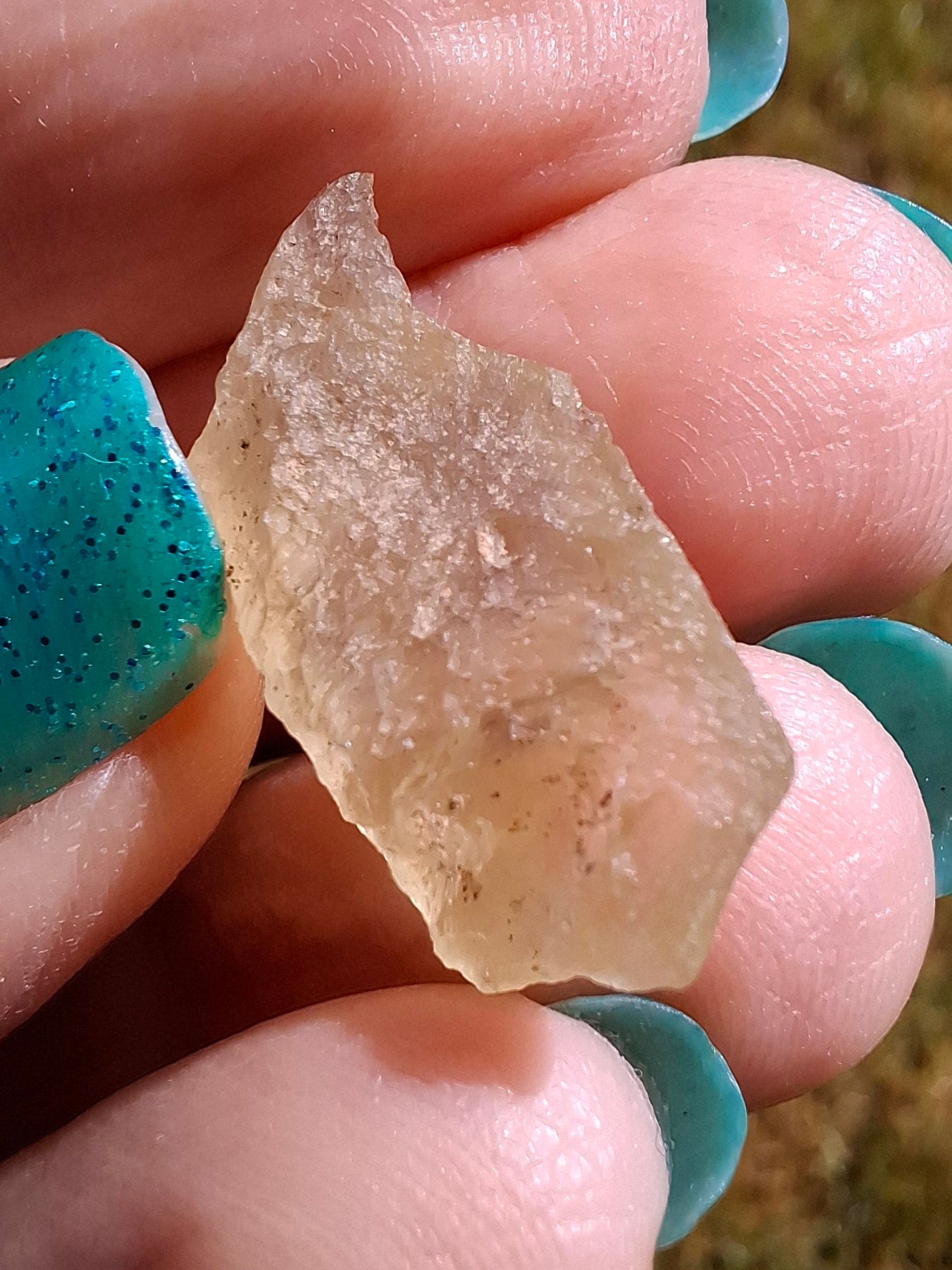 Libyan Desert Glass Piece, 2.00g, Tektite