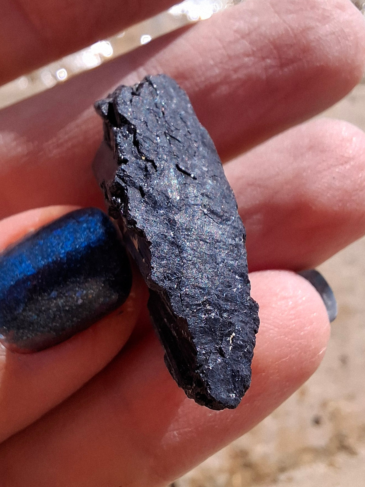 Black Tourmaline RAW, 8.73g, Crystal (Ref: RBT8)