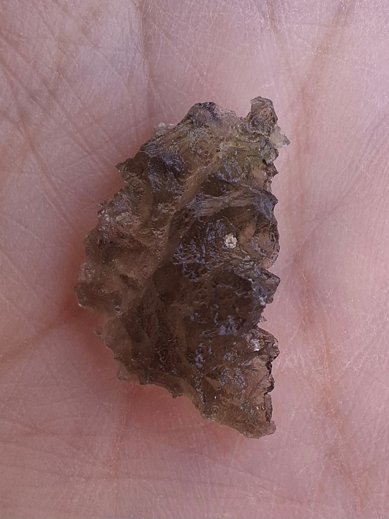 Moldavite Piece, JEZKOVNA BESEDNICE, 1.32g, Tektite (Ref: 1280)