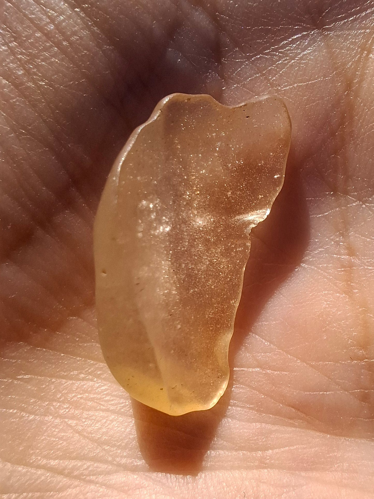 Libyan Desert Glass Piece, 2.27g, Tektite