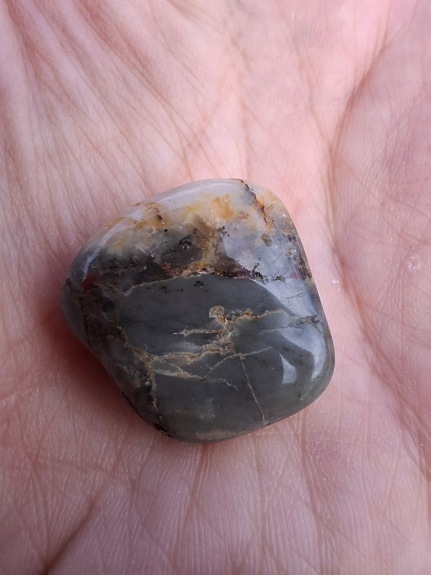 African Blood Stone, Tumble Stone, Crystal (Ref: T174)