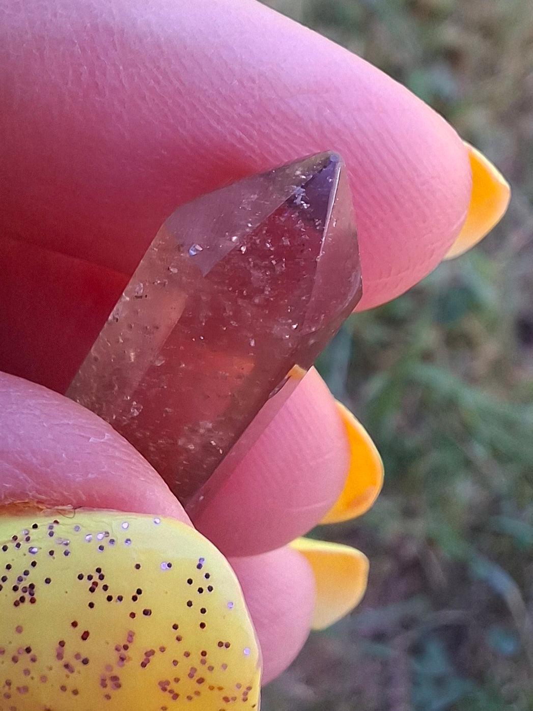 Libyan Desert Glass DT Carving, 4.22g, Tektite (Ref: LDT6)