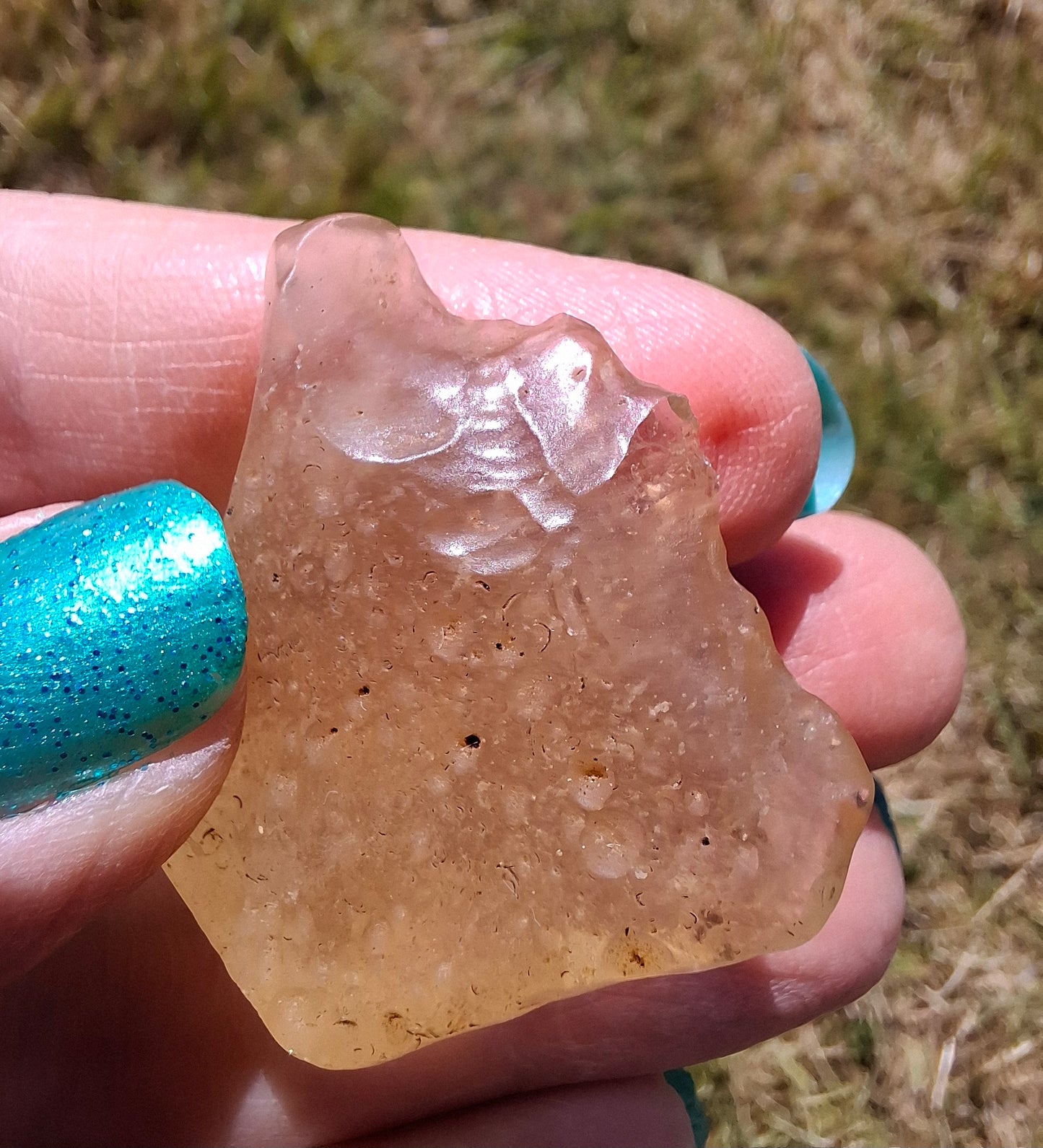 Libyan Desert Glass Piece, 15.20g, Tektite (Ref: LE276)