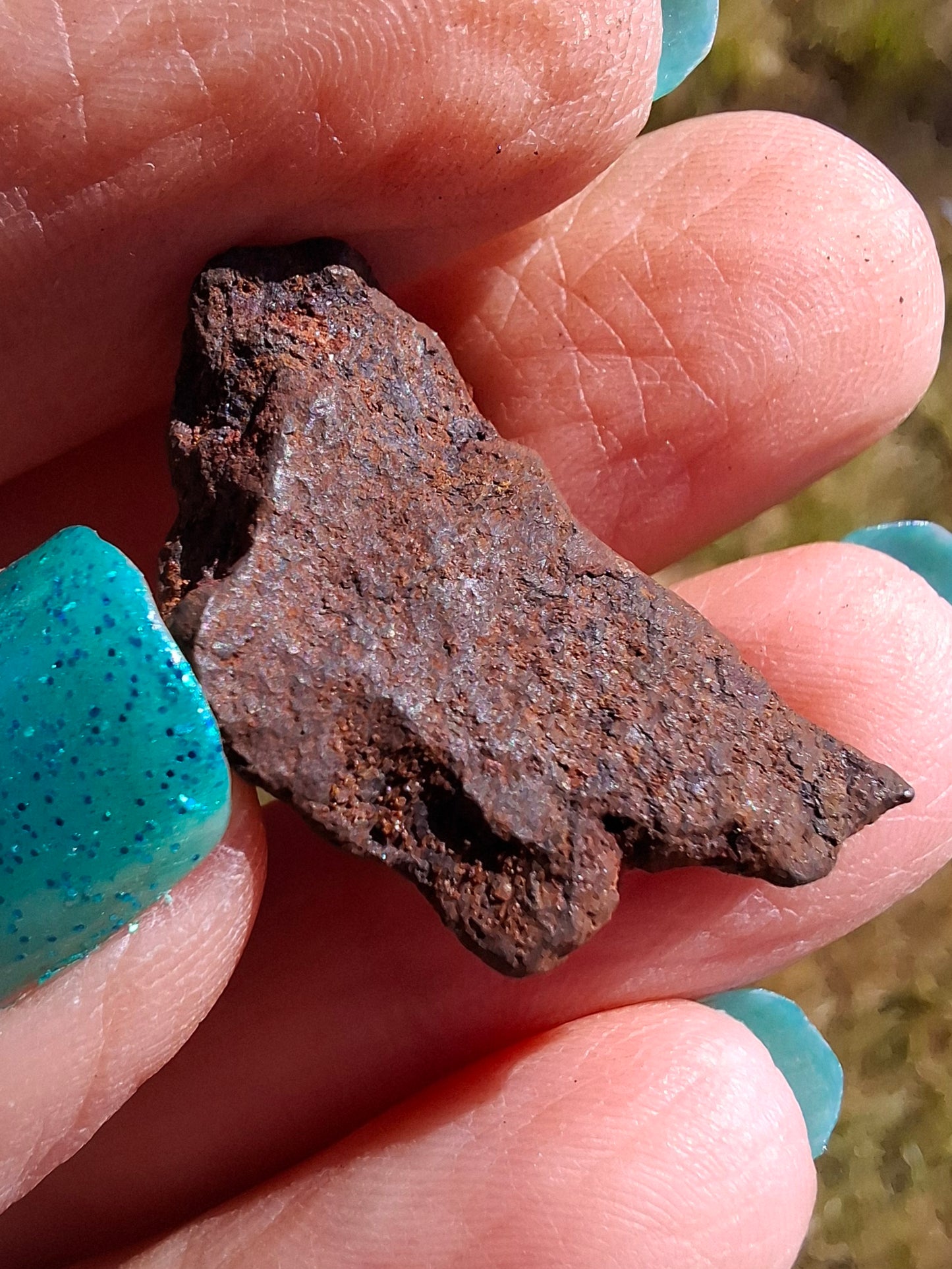 Gebel Kamil Iron Meteorite, 13.75g (Ref: K42)