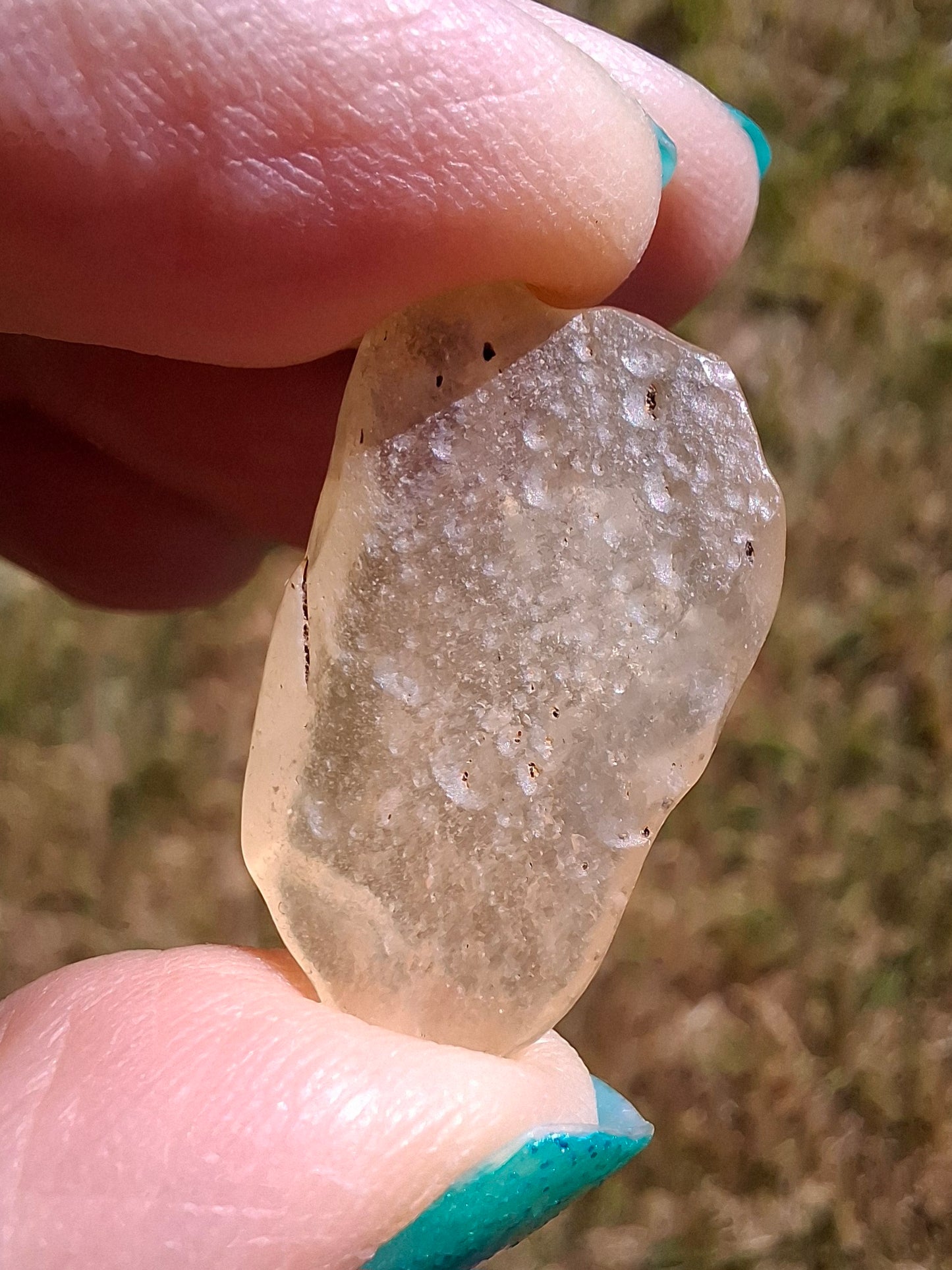 Libyan Desert Glass Piece, 2.88g, Tektite