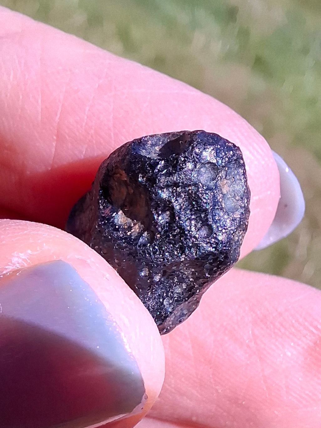 Ivory Coast (Ivorite), RAREST TEKTITE IN THE WORLD, 2.76g, Tektite (Ref: IV1)