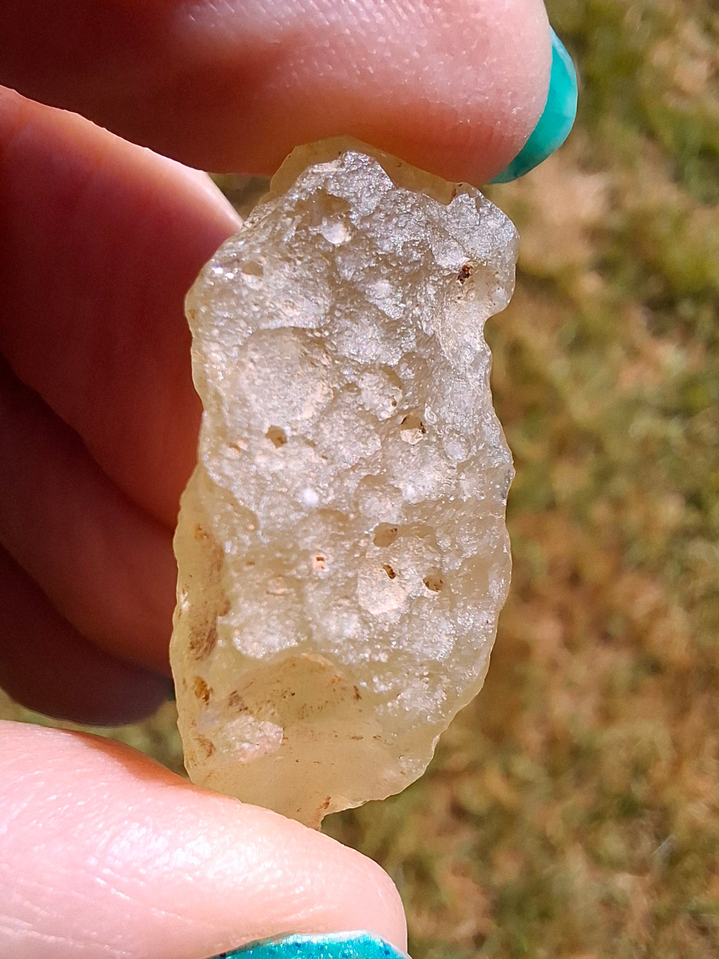 Libyan Desert Glass Piece 6.33g, Tektite