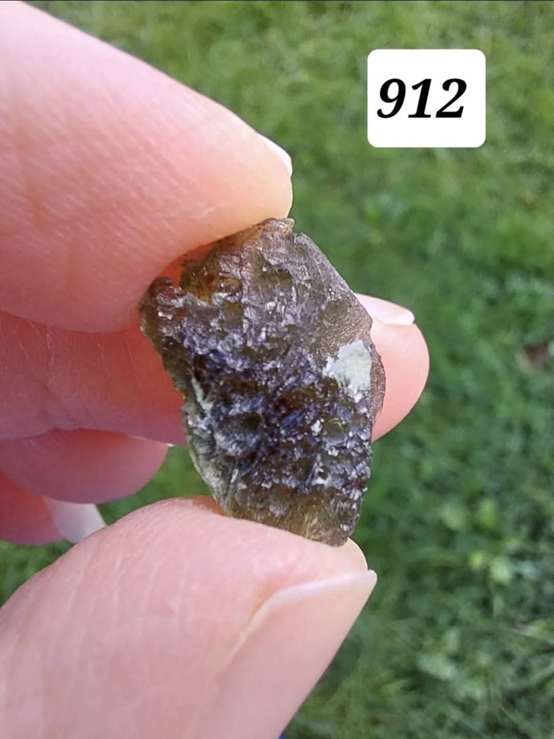 Moldavite Piece, 2.05g. Tektite (Ref: 912)