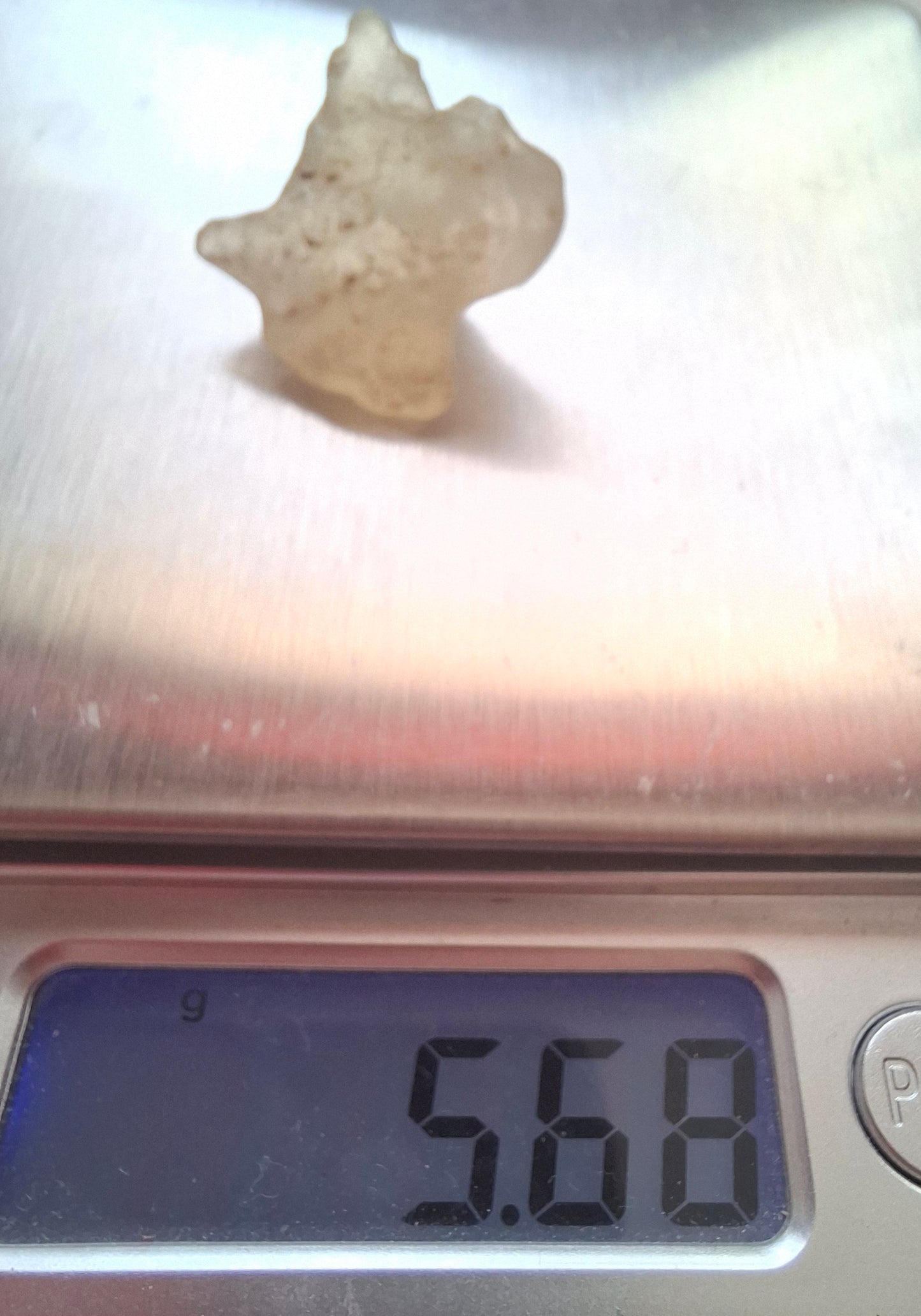 Libyan Desert Glass Piece, 5.68g, Tektite (Ref: LE258)