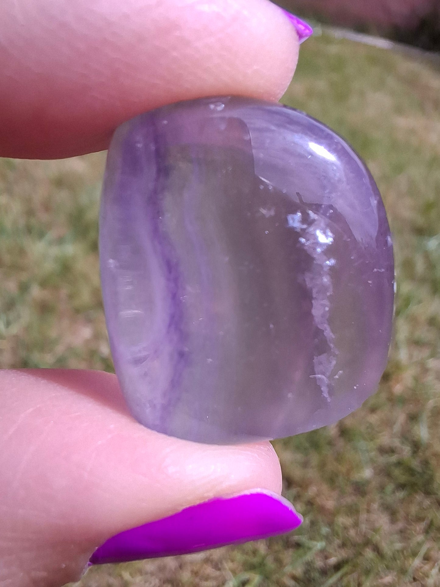 Fluorite, Tumble Stone, Crystal (Ref: T52)